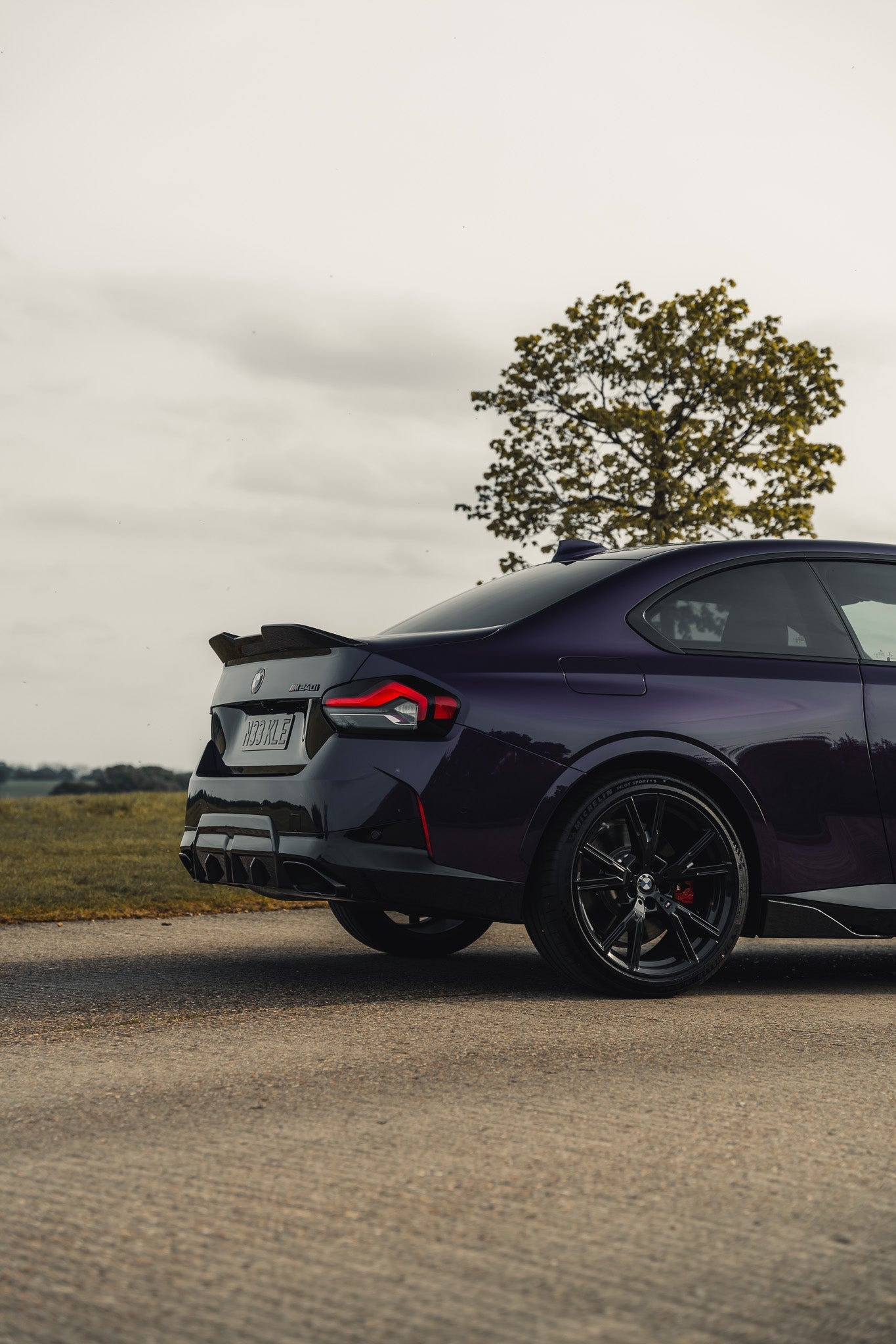 BMW M2 G87, 2 Series & M240i G42 Pre-preg Carbon Fibre Rear Spoiler by FORM (2021+) FORM Industries