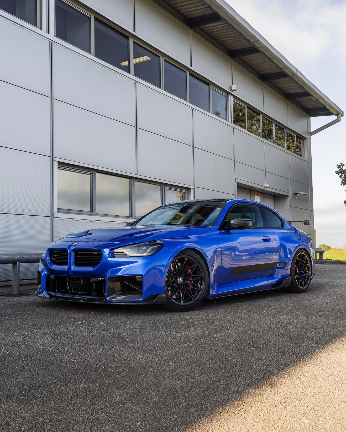 BMW M2 G87 Black Painted Genuine BMW Front & Rear Badge Emblems by FORM (2023+) FORM Industries
