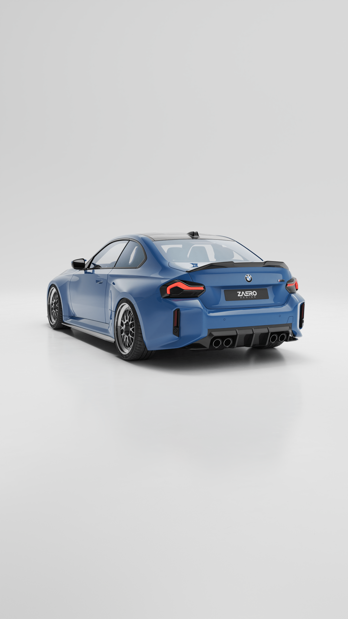 BMW M2 G87 EVO-S Gloss Black Body Kit by ZAERO
