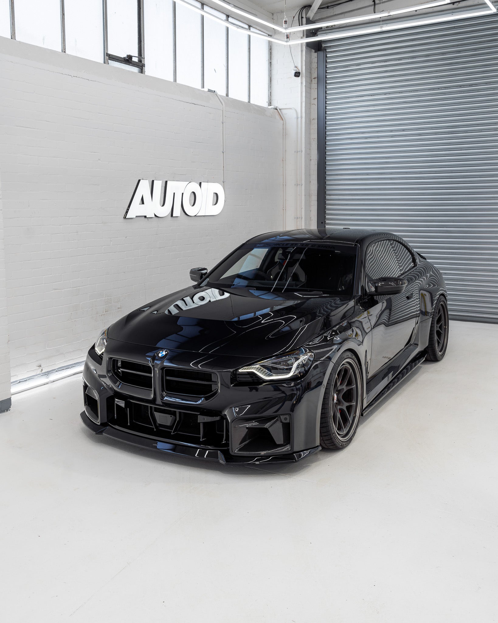 BMW M2 G87 EVO-S Gloss Black Front Lip by ZAERO (2023+)