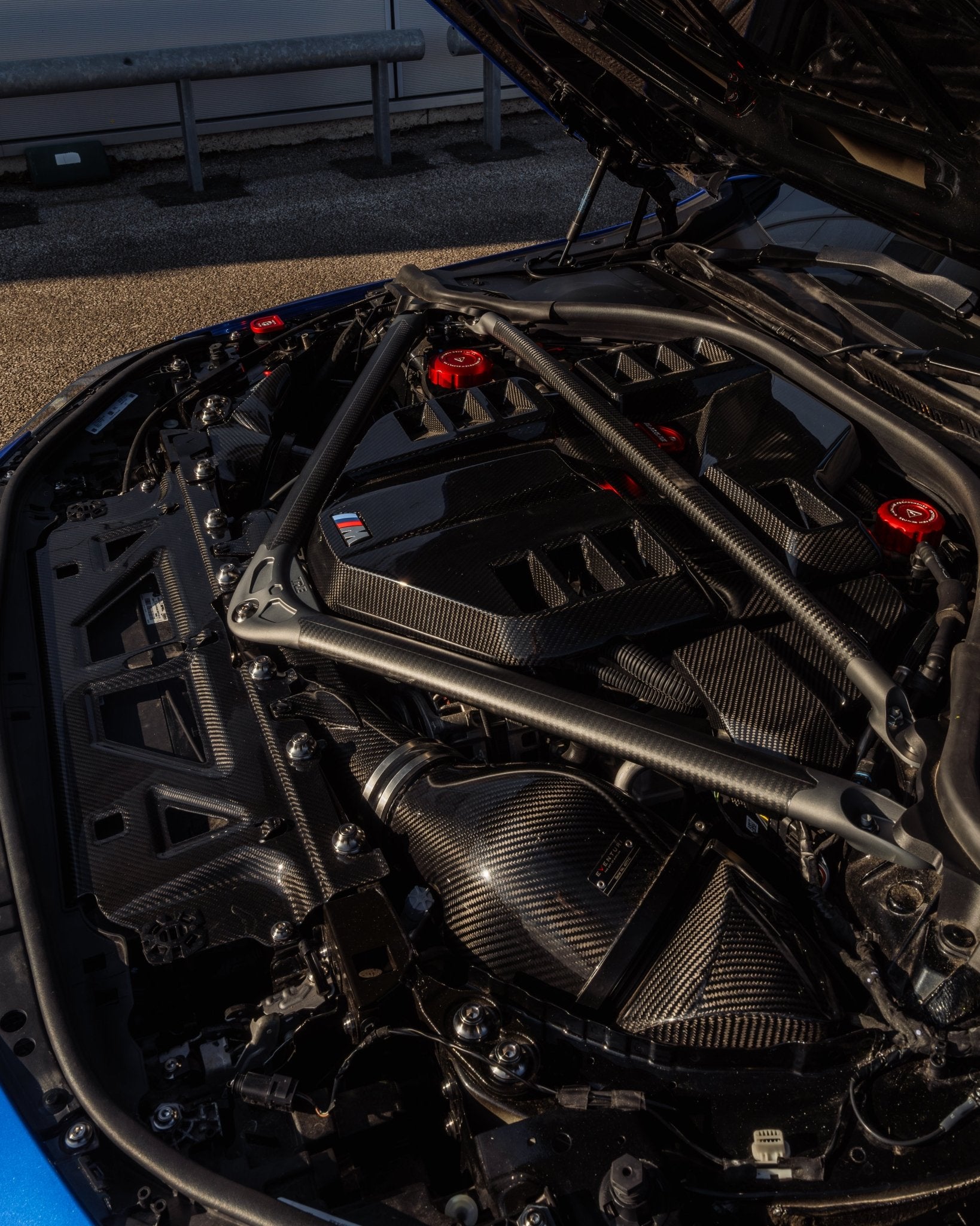 BMW M2 G87, M3 G80 G81 & M4 G82 G83 Pre-Preg Carbon Fibre Cooling Shroud by FORM (2021+) FORM Industries