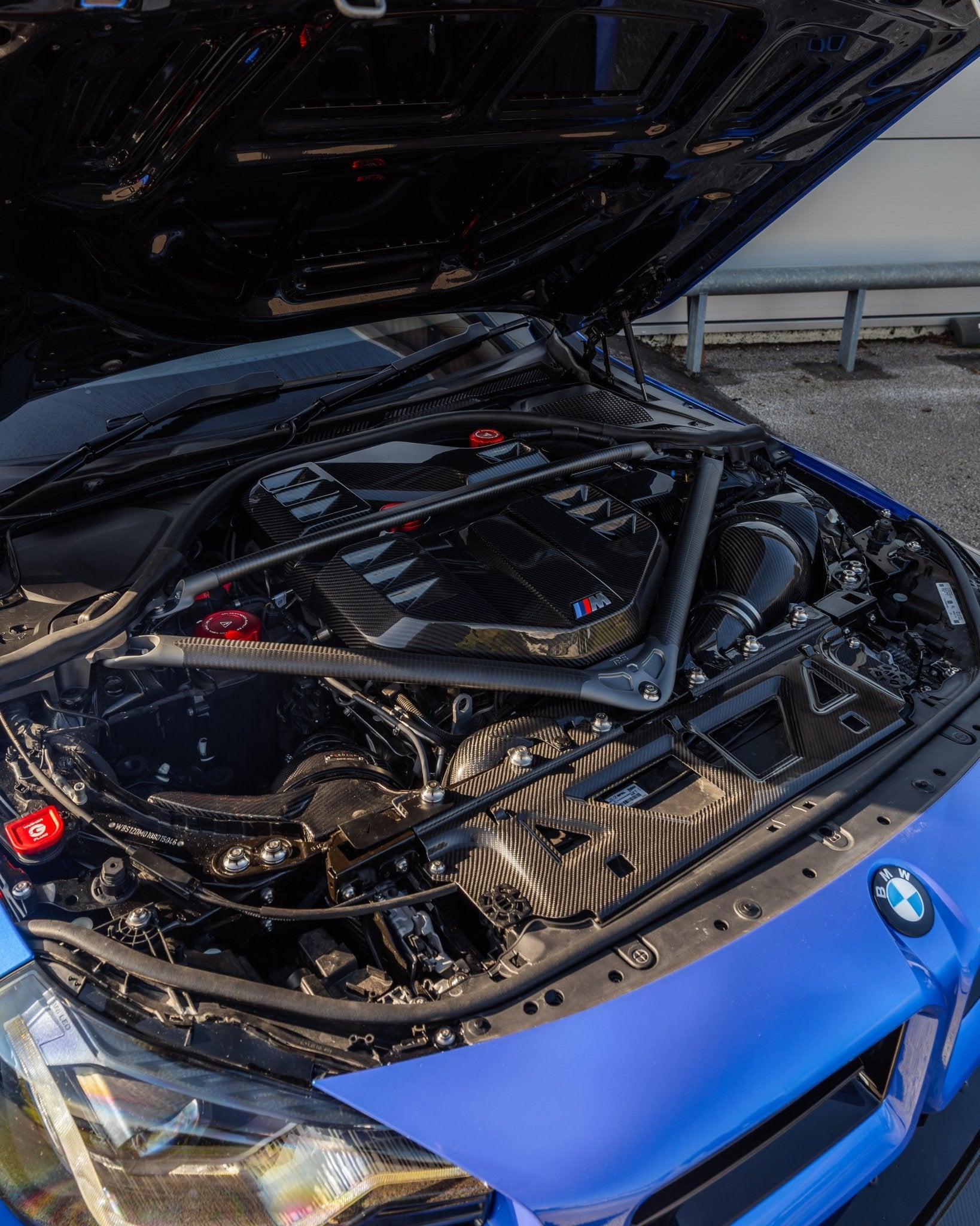 BMW M2 G87, M3 G80 G81 & M4 G82 G83 Pre-Preg Carbon Fibre Cooling Shroud by FORM (2021+) FORM Industries