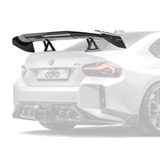 BMW M2 G87 Pre-Preg Carbon Fibre AT-R3 Swan Neck Rear Wing by Adro (2023+)