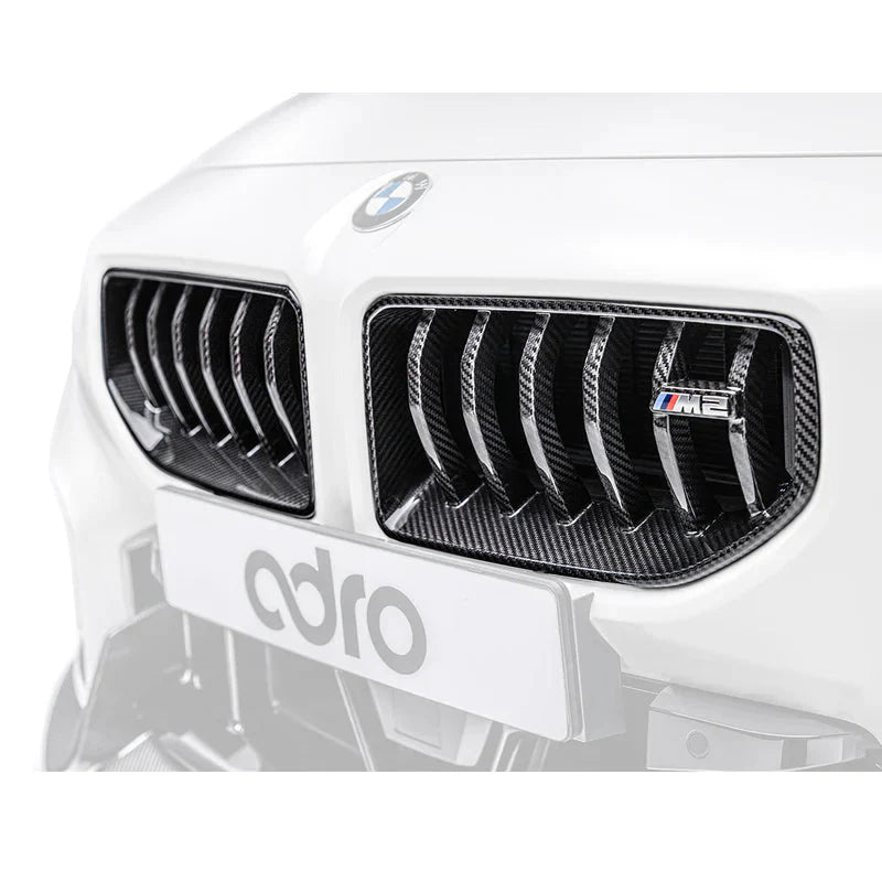 BMW M2 G87 Pre-Preg Carbon Fibre Front Grilles by Adro (2023+)