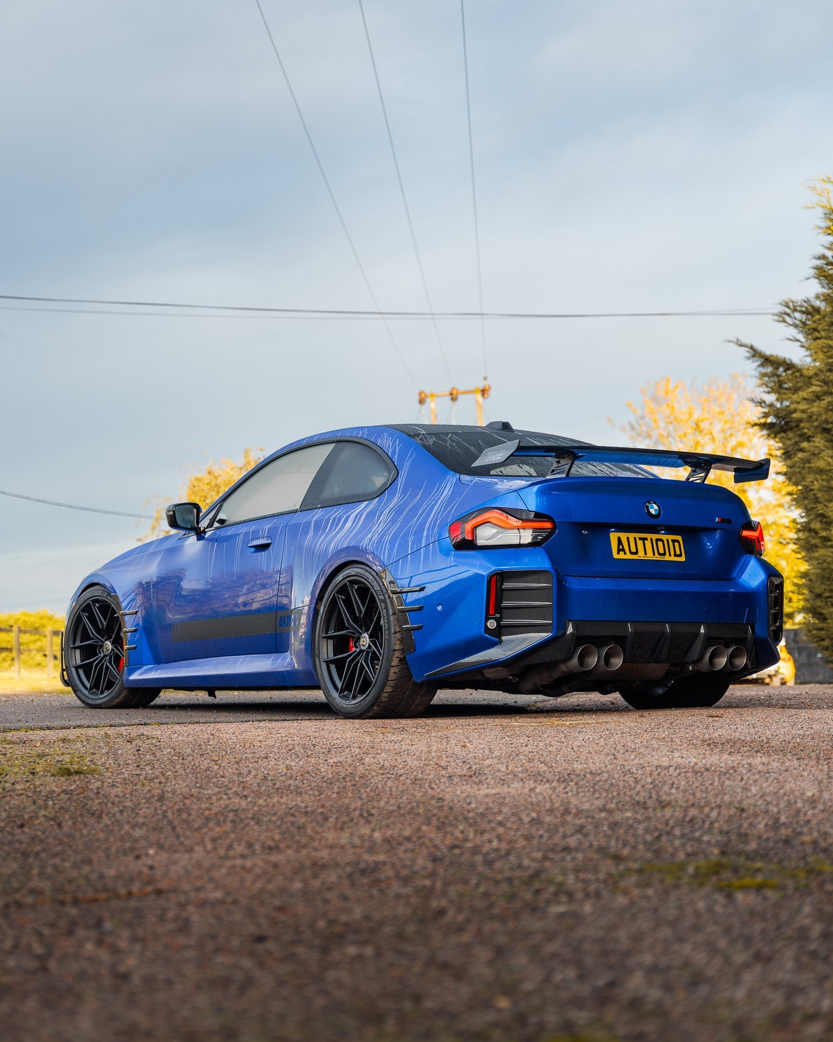 BMW M2 G87 Pre-Preg Carbon Fibre Front Side Fender Trim Spats by FORM (2023+) FORM Industries