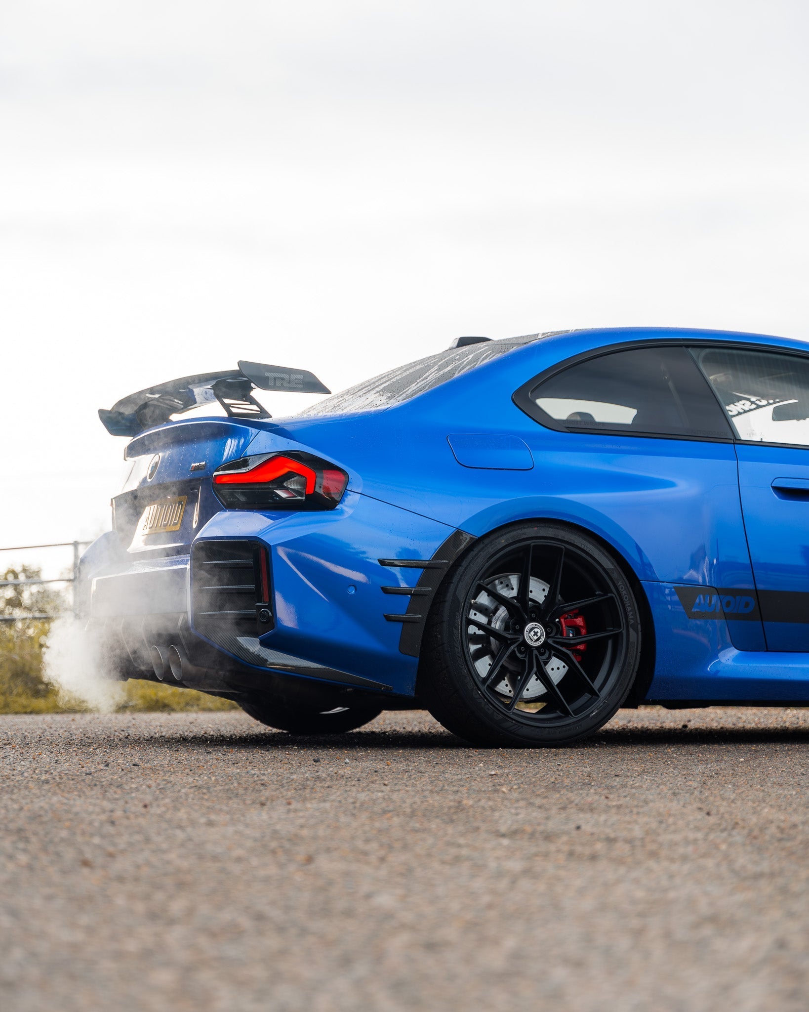 BMW M2 G87 Pre-Preg Carbon Fibre Rear Side Fender Trim Spats by FORM (2023+) FORM Industries