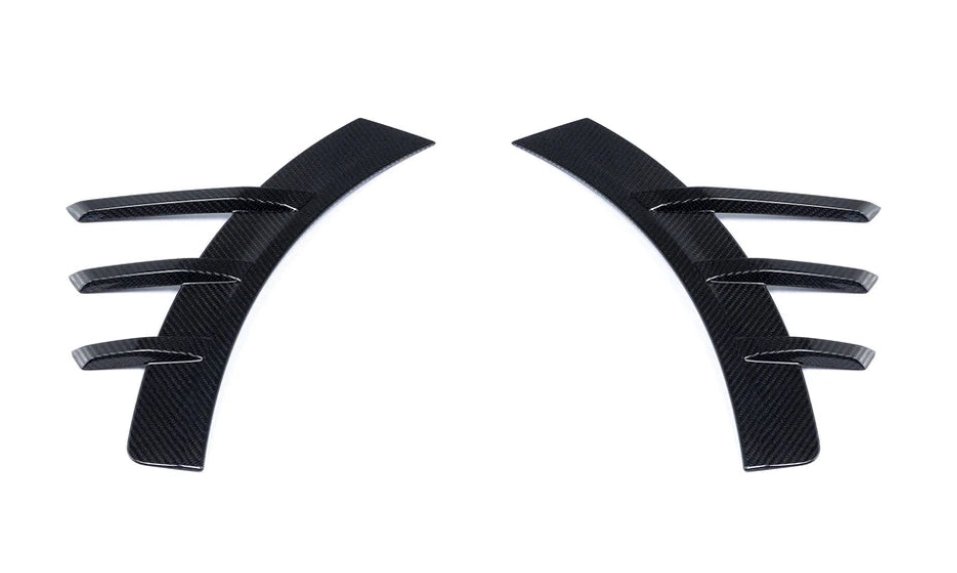 BMW M2 G87 Pre-Preg Carbon Fibre Rear Side Fender Trim Spats by FORM (2023+) FORM Industries