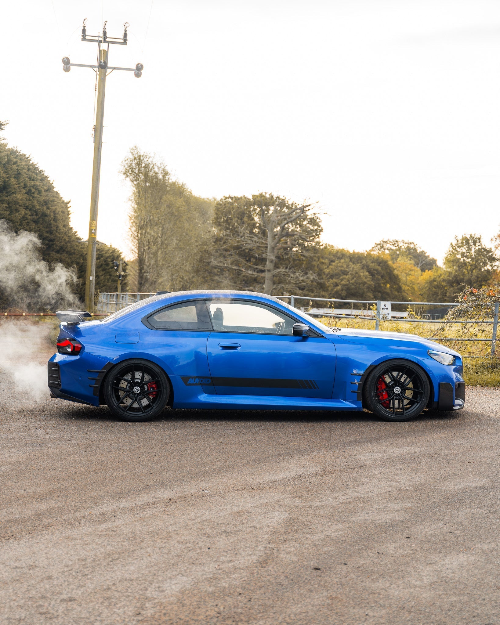 BMW M2 G87 Pre-Preg Carbon Fibre Rear Side Fender Trim Spats by FORM (2023+) FORM Industries