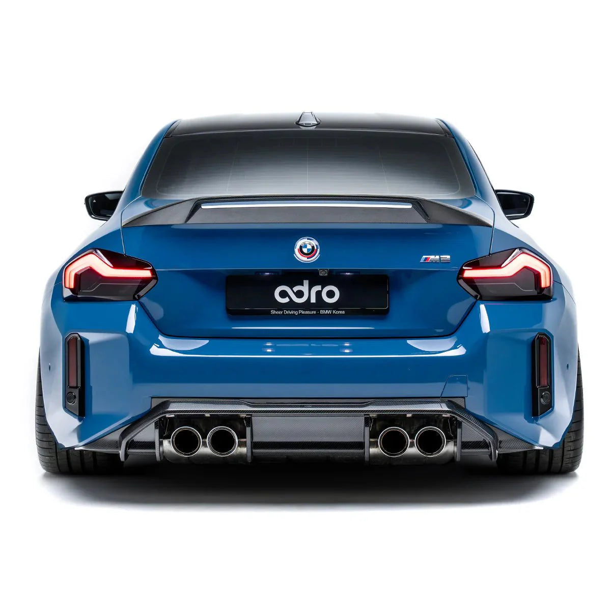 BMW M2 G87 Pre-Preg Duckbill Carbon Fibre Rear Spoiler by Adro (2023+)
