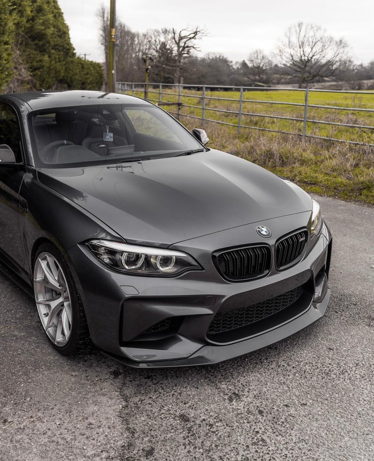BMW OG M2 F87 Carbon Fibre E-CSL Front Splitter by FORM (2015-2018) FORM Industries