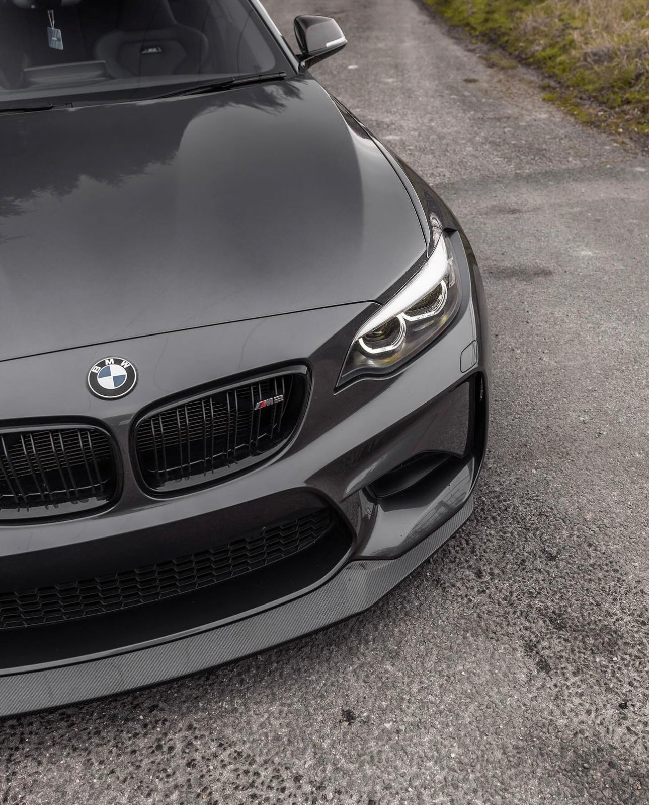 BMW OG M2 F87 Carbon Fibre E-CSL Front Splitter by FORM (2015-2018) FORM Industries