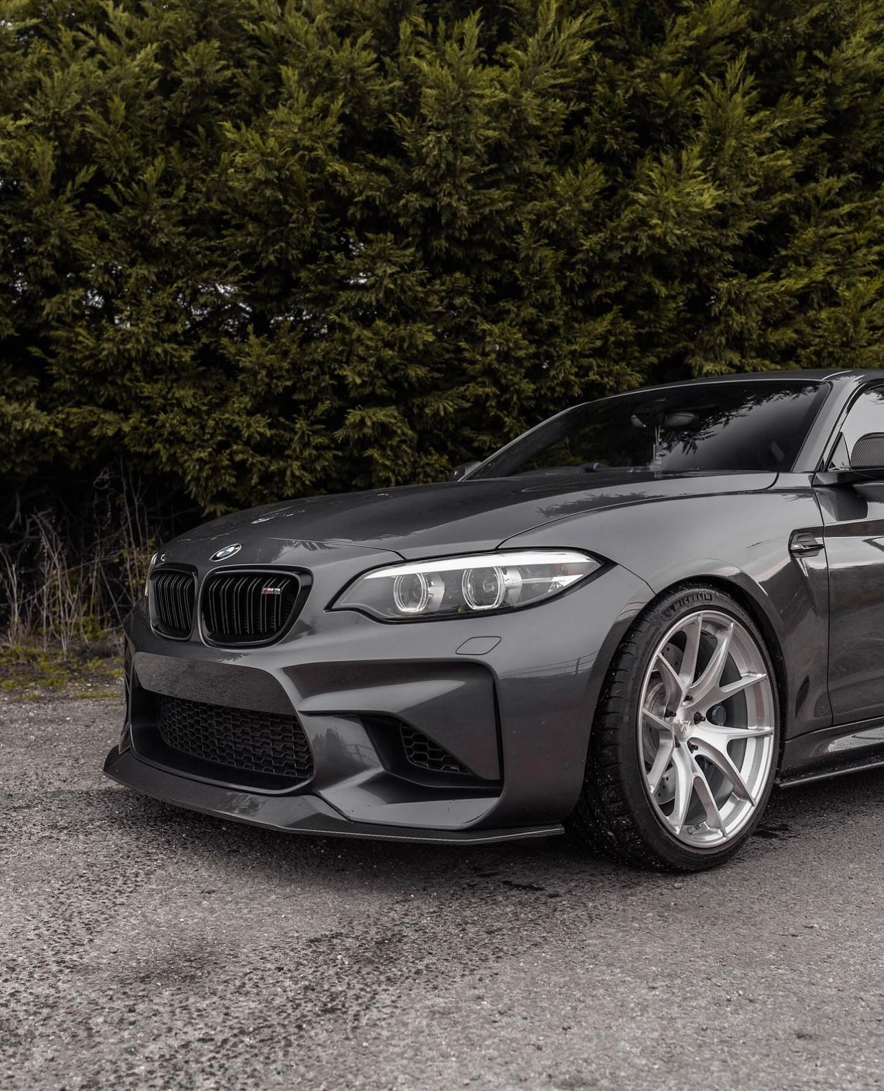 BMW OG M2 F87 Carbon Fibre E-CSL Front Splitter by FORM (2015-2018) FORM Industries