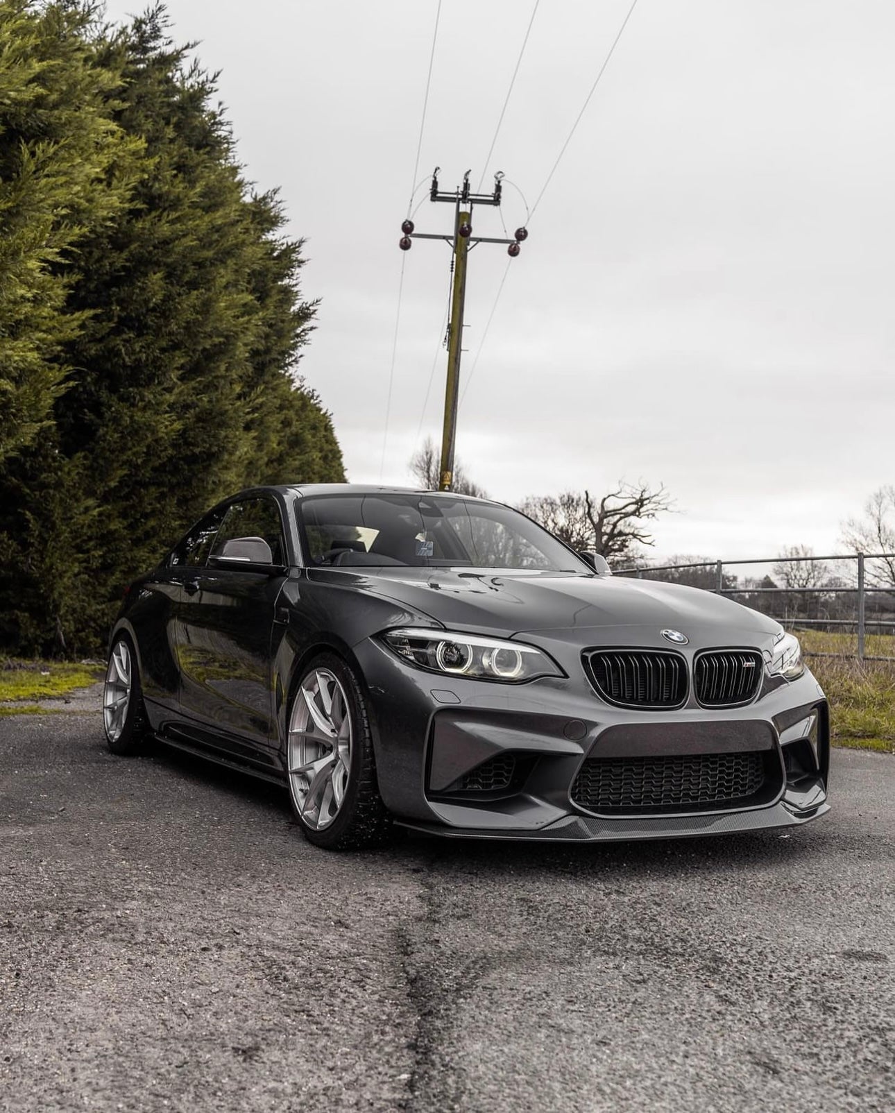BMW OG M2 F87 Carbon Fibre E-CSL Front Splitter by FORM (2015-2018) FORM Industries