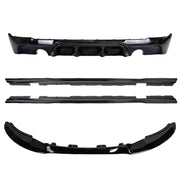 BMW M235i & M240i F22 F23 EVO-1 Gloss Black Body Kit by ZAERO (2014-2019)