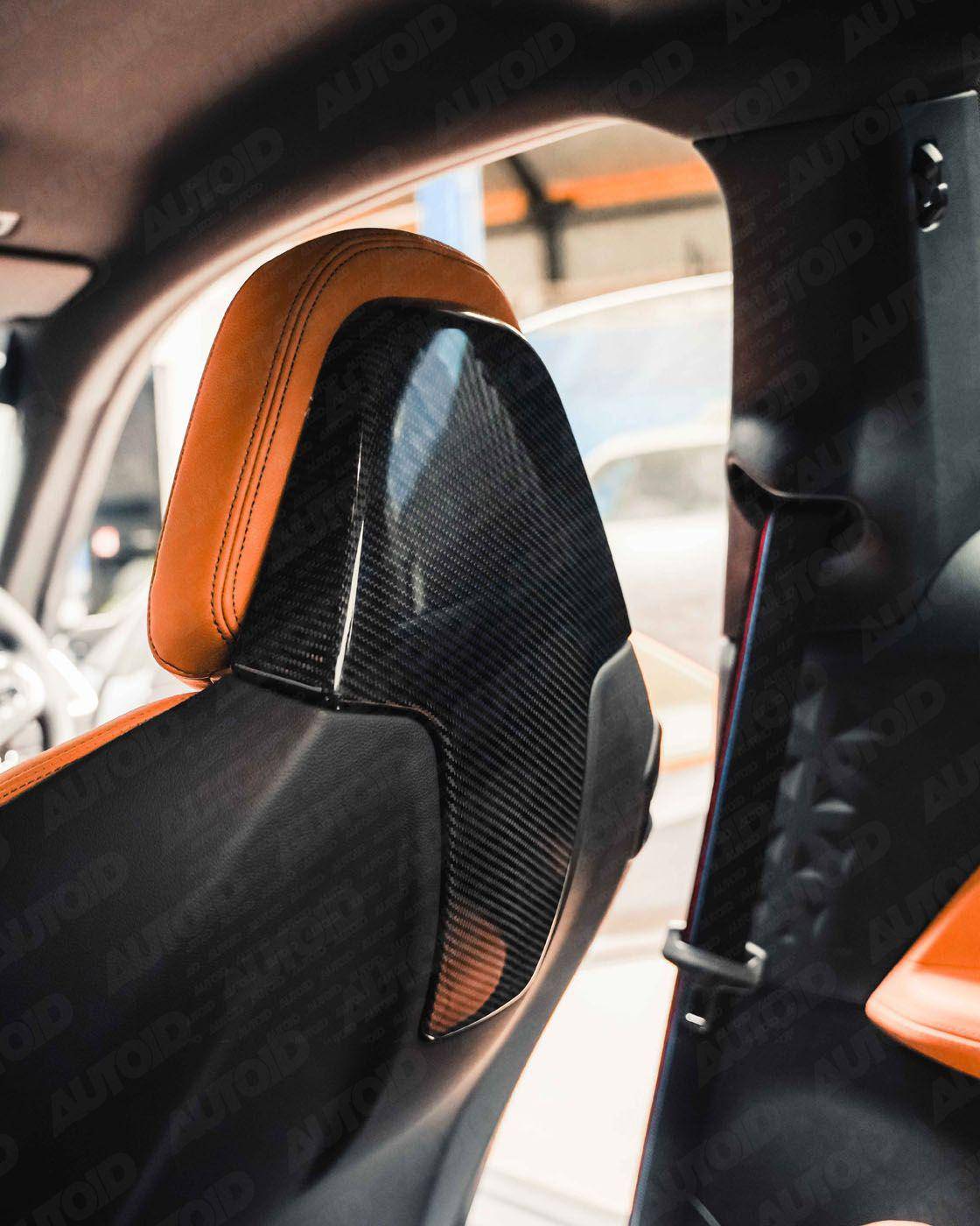 BMW M240i xDrive Pre-Preg Carbon Fibre Seat Back Covers by TRE by FORM (2021+, G42) FORM Industries