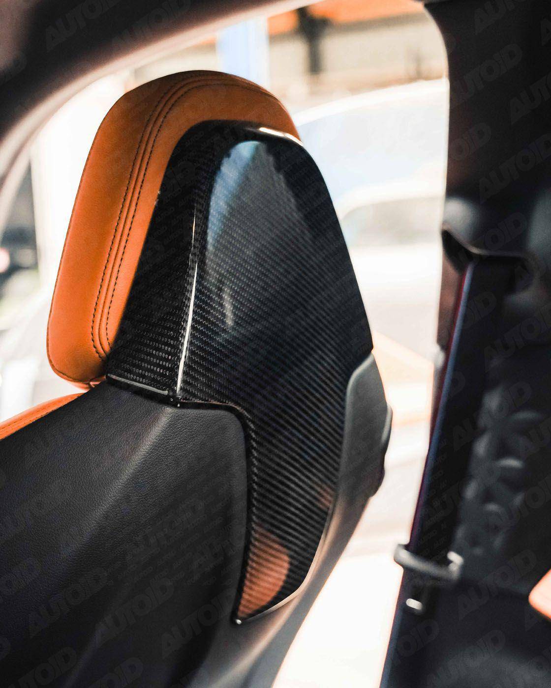 BMW M240i xDrive Pre-Preg Carbon Fibre Seat Back Covers by TRE by FORM (2021+, G42) FORM Industries