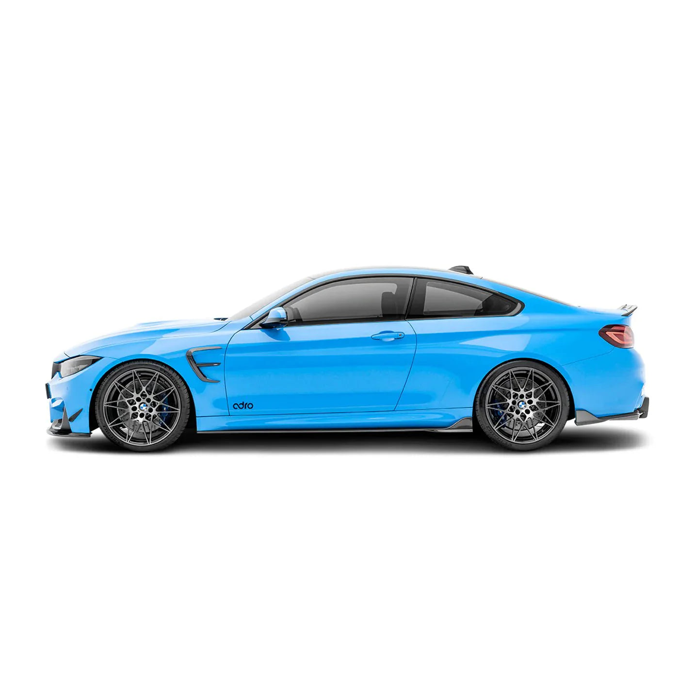 BMW M3 F80 & M4 F82 Pre-Preg Carbon Fibre Front Bumper Canards by Adro (2014-2020)