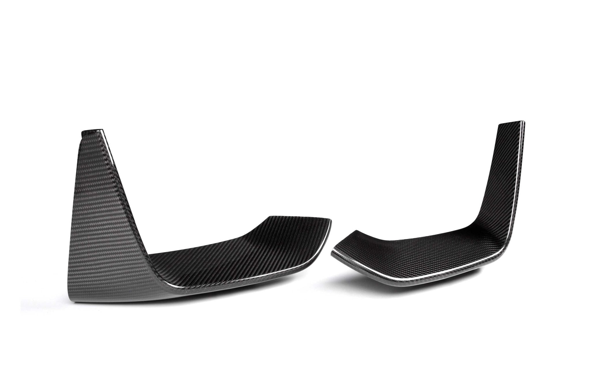 BMW M3 F80 & M4 F82 Pre-Preg Carbon Fibre Front Bumper Inserts by FORM (2014-2020) FORM Industries
