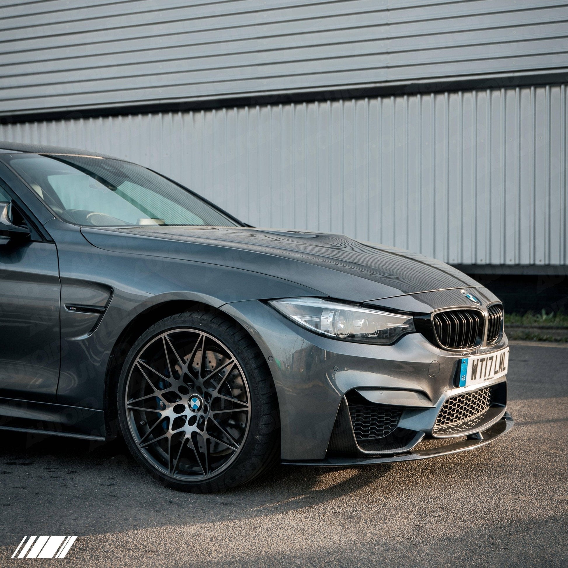 BMW M3 F80 & M4 F82 Pre-Preg Carbon Fibre Front Bumper Inserts by FORM (2014-2020) FORM Industries
