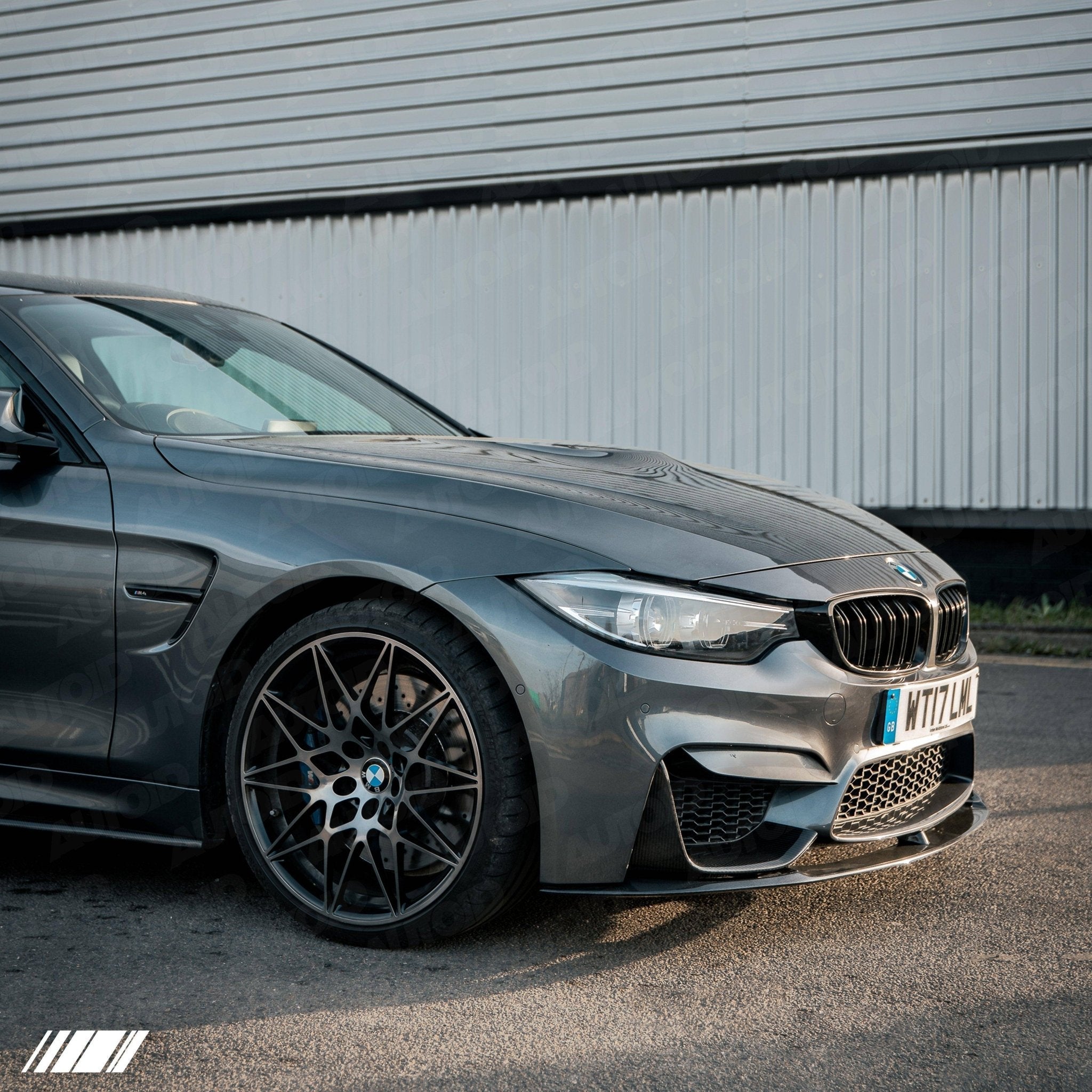 BMW M3 F80 & M4 F82 Pre-Preg Carbon Fibre Front Bumper Inserts by FORM (2014-2020) FORM Industries