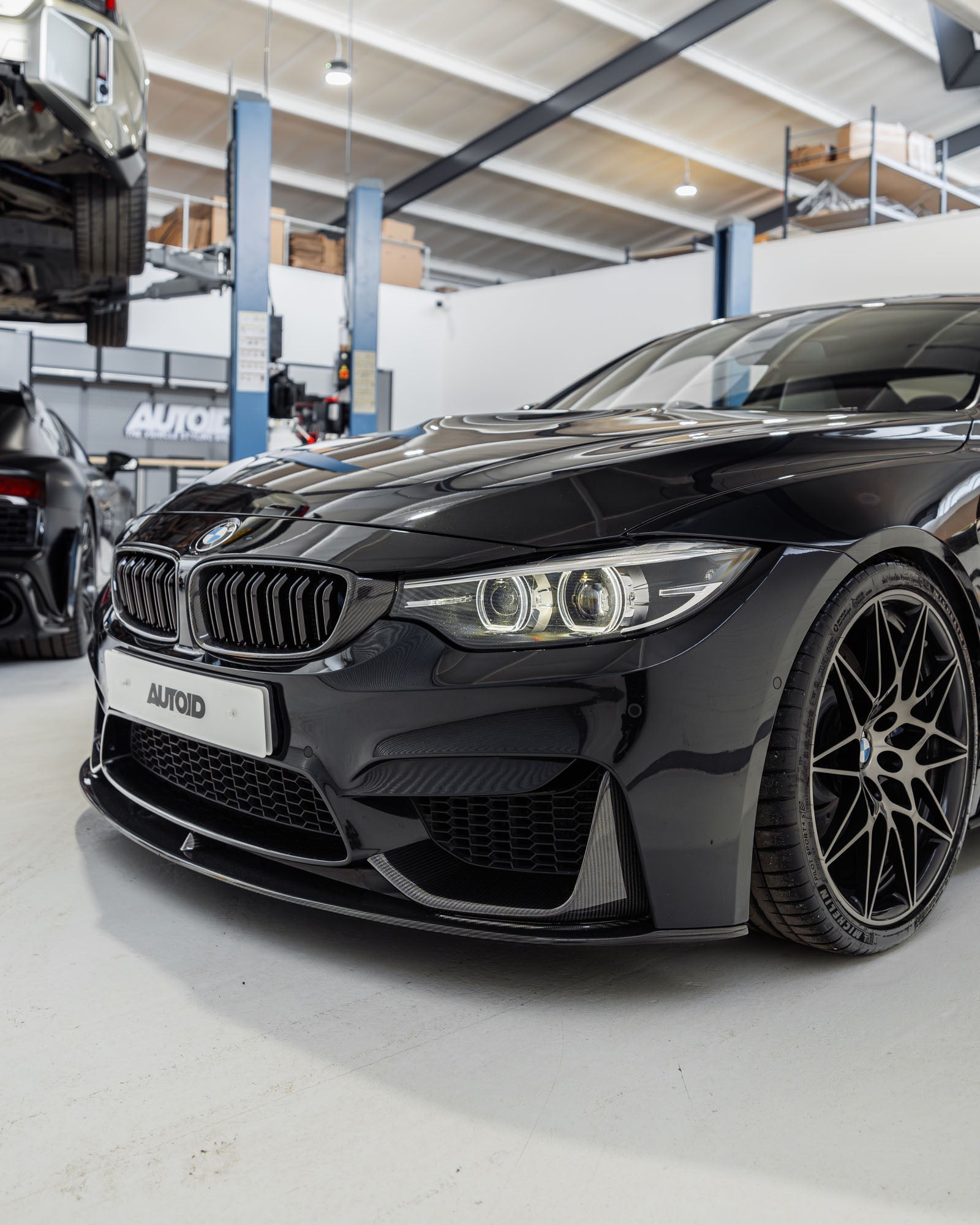 BMW M3 F80 & M4 F82 Pre-Preg Carbon Fibre Front Splitter by FORM (2014-2020) FORM Industries