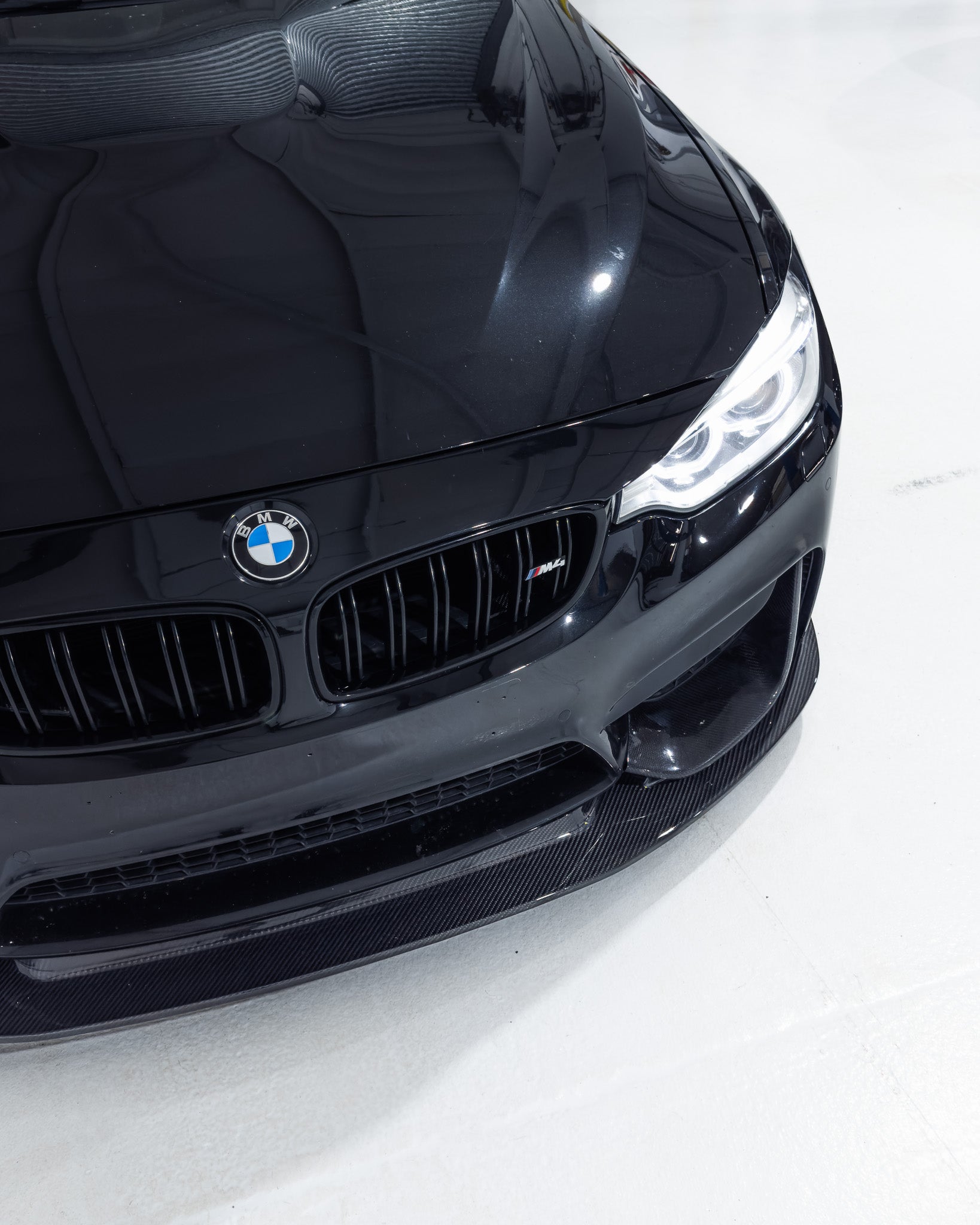 BMW M3 F80 & M4 F82 Pre-Preg Carbon Fibre GT V2 Front Splitter by FORM (2014-2020) FORM Industries