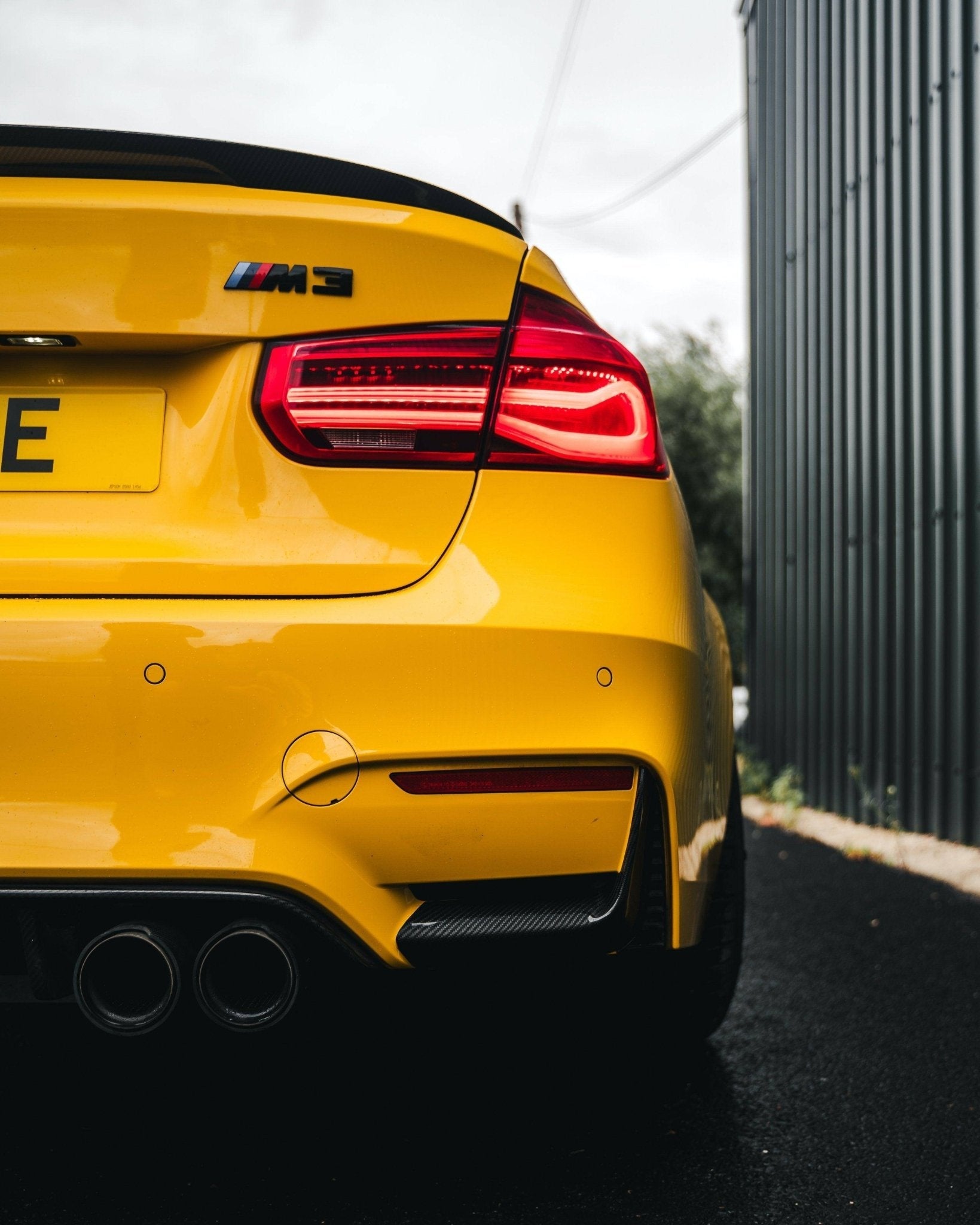 BMW M3 F80 & M4 F82 Pre-preg Carbon Fibre Rear Bumper Covers by FORM (2014-2020) FORM Industries