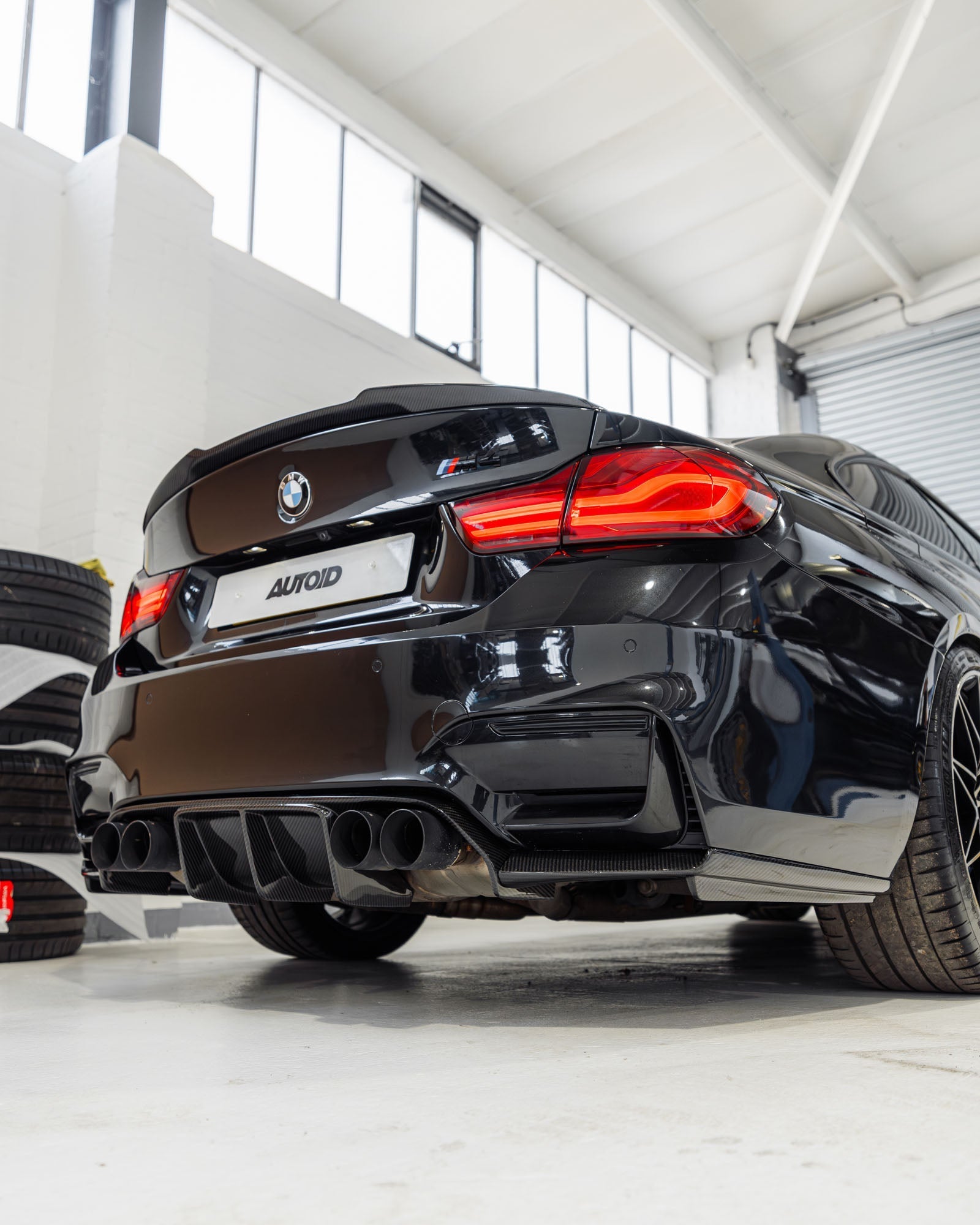 BMW M3 F80 & M4 F82 Pre-Preg Carbon Fibre GT Rear Diffuser Set by FORM (2014-2020) FORM Industries