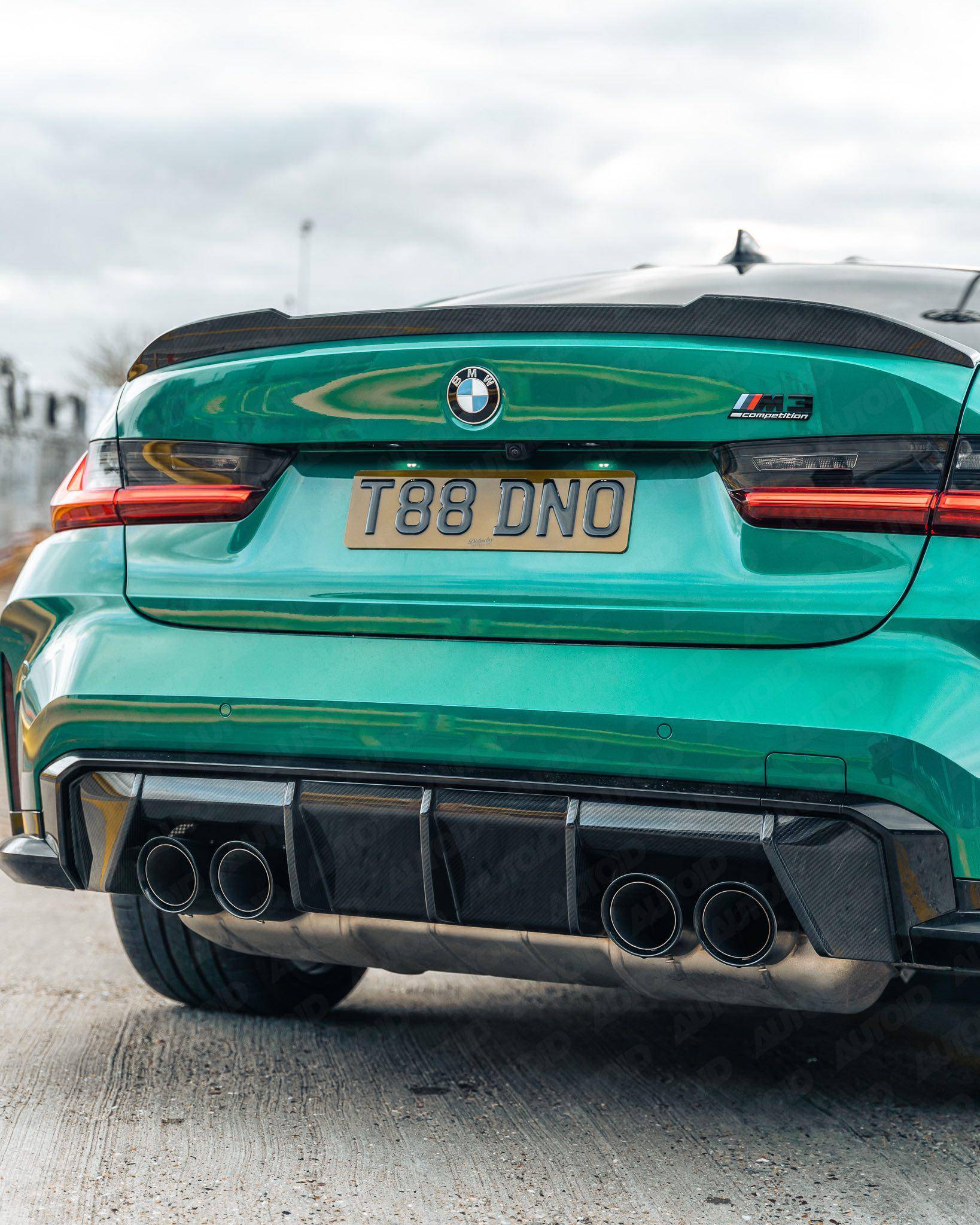BMW M3 G80 & BMW 3 Series G20 Pre-Preg Carbon Fibre CS Rear Spoiler by FORM (2018+) FORM Industries