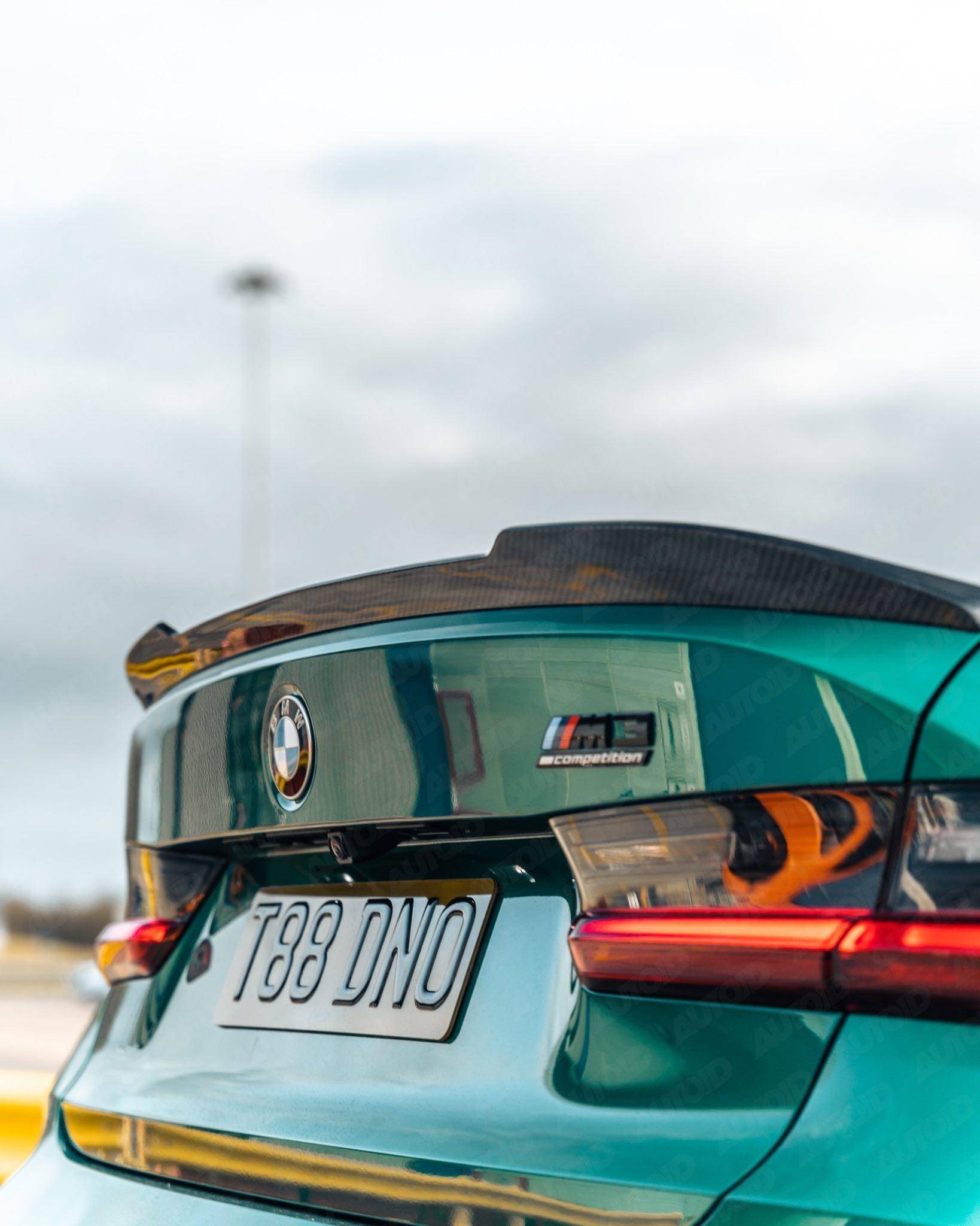 BMW M3 G80 & BMW 3 Series G20 Pre-Preg Carbon Fibre CS Rear Spoiler by FORM (2018+) FORM Industries