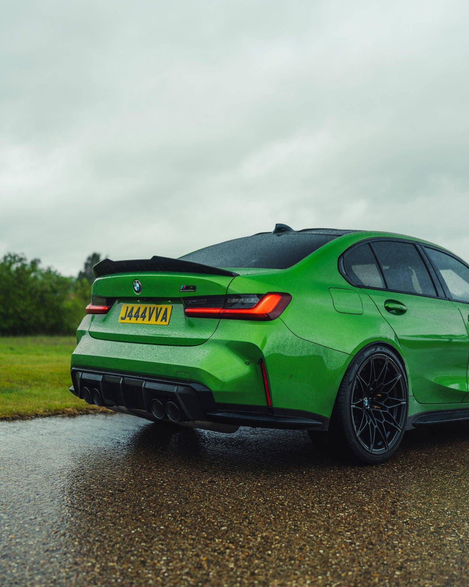 BMW M3 G80 & BMW 3 Series G20 Pre-Preg Carbon Fibre Ducktail Rear Spoiler by FORM (2018+) FORM Industries