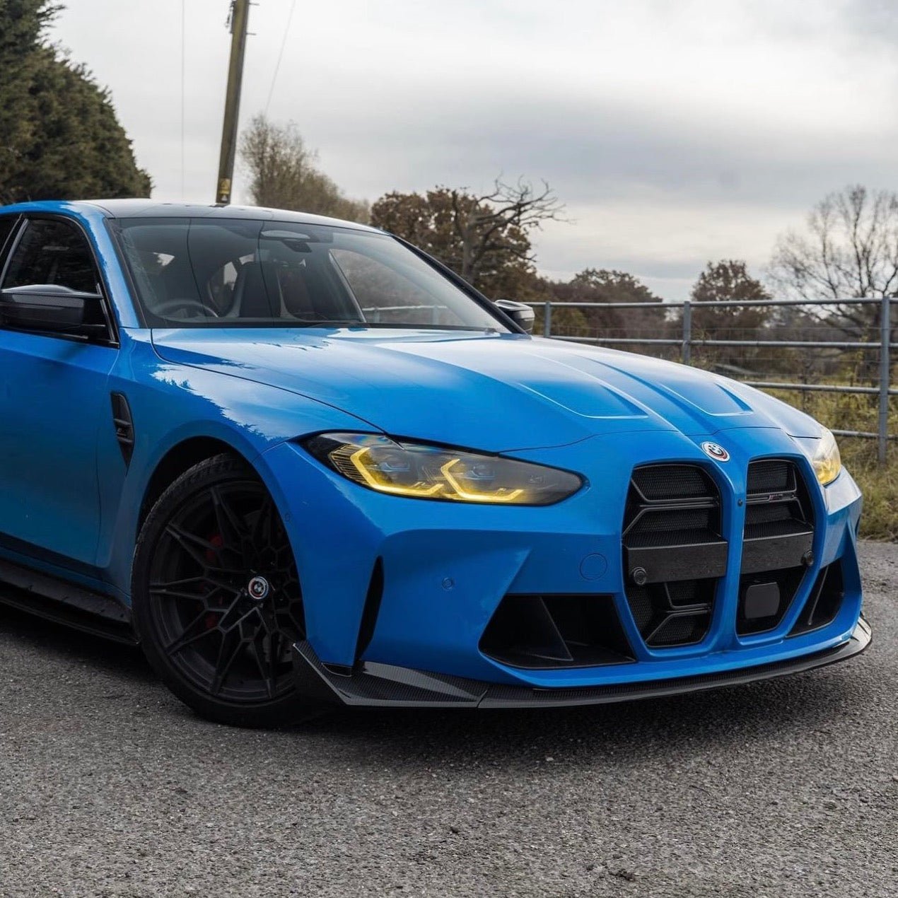 BMW M3 G80 G81 & BMW M4 G82 G83 Pre-Preg Carbon Fibre T-CSL Front Splitter by FORM (2021+) FORM Industries