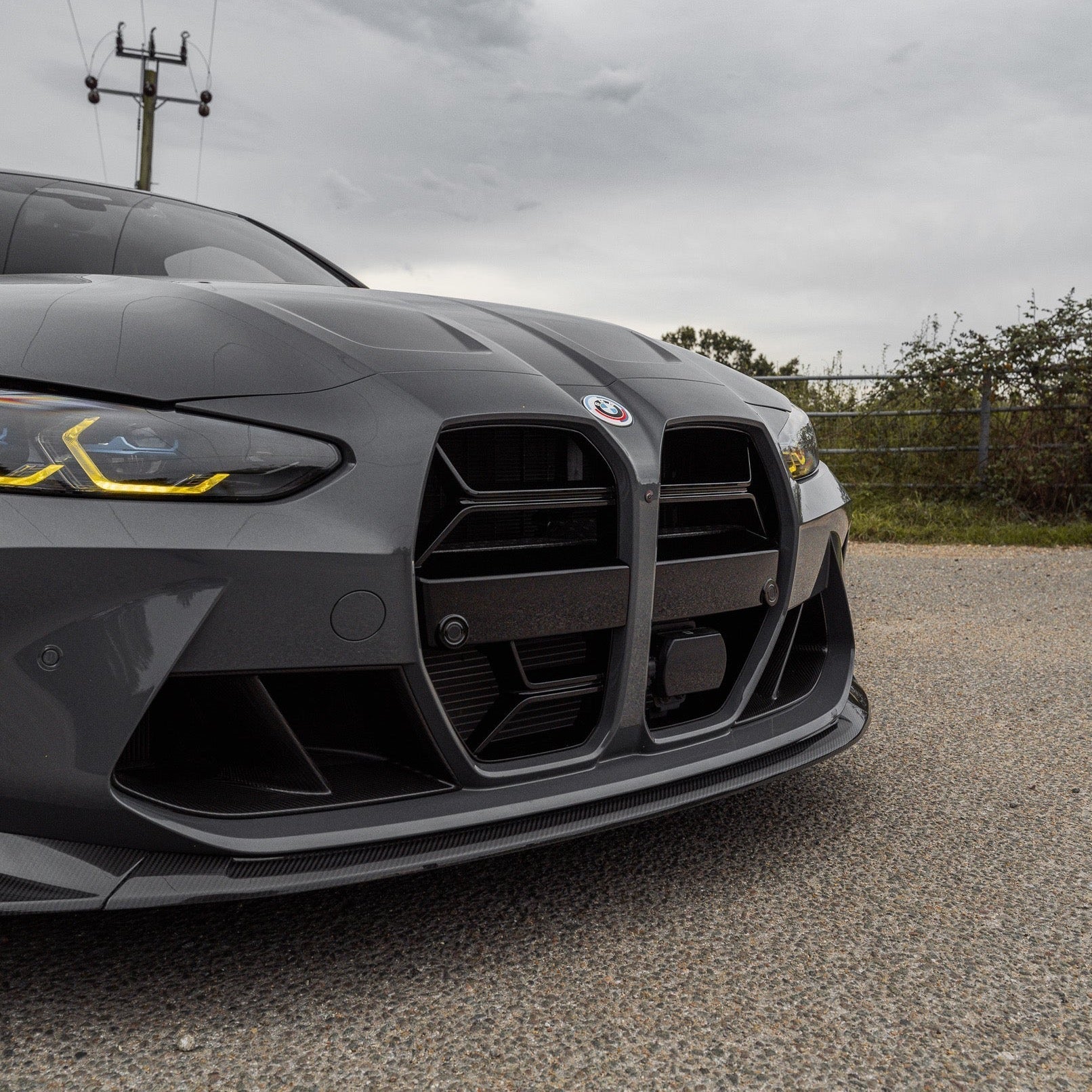 BMW M3 G80 G81 & BMW M4 G82 G83 Pre-Preg Carbon Fibre T-CSL Front Splitter by FORM (2021+) FORM Industries