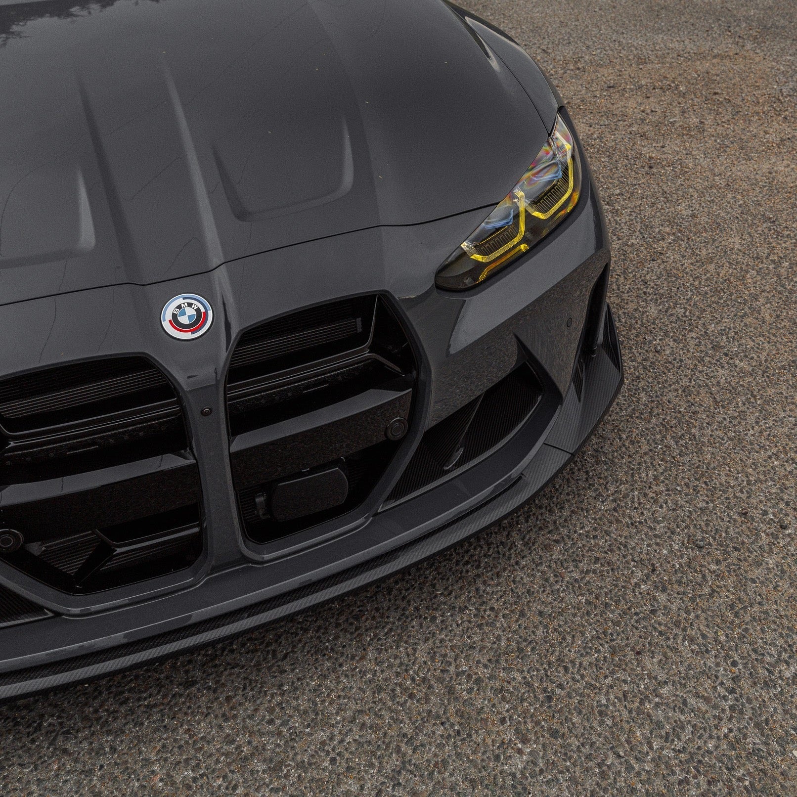 BMW M3 G80 G81 & BMW M4 G82 G83 Pre-Preg Carbon Fibre T-CSL Front Splitter by FORM (2021+) FORM Industries
