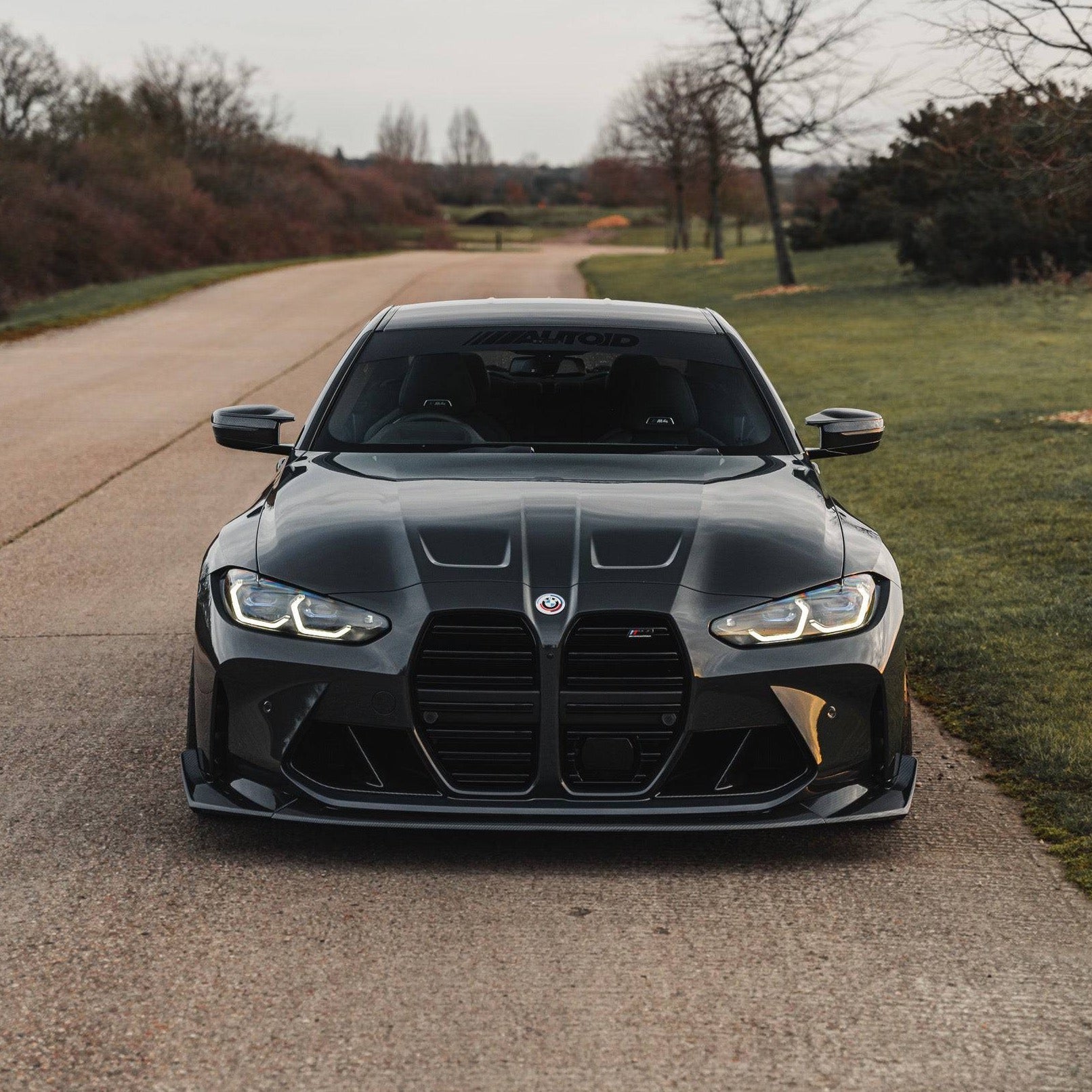 BMW M3 G80 G81 & BMW M4 G82 G83 Pre-Preg Carbon Fibre T-CSL Front Splitter by FORM (2021+) FORM Industries
