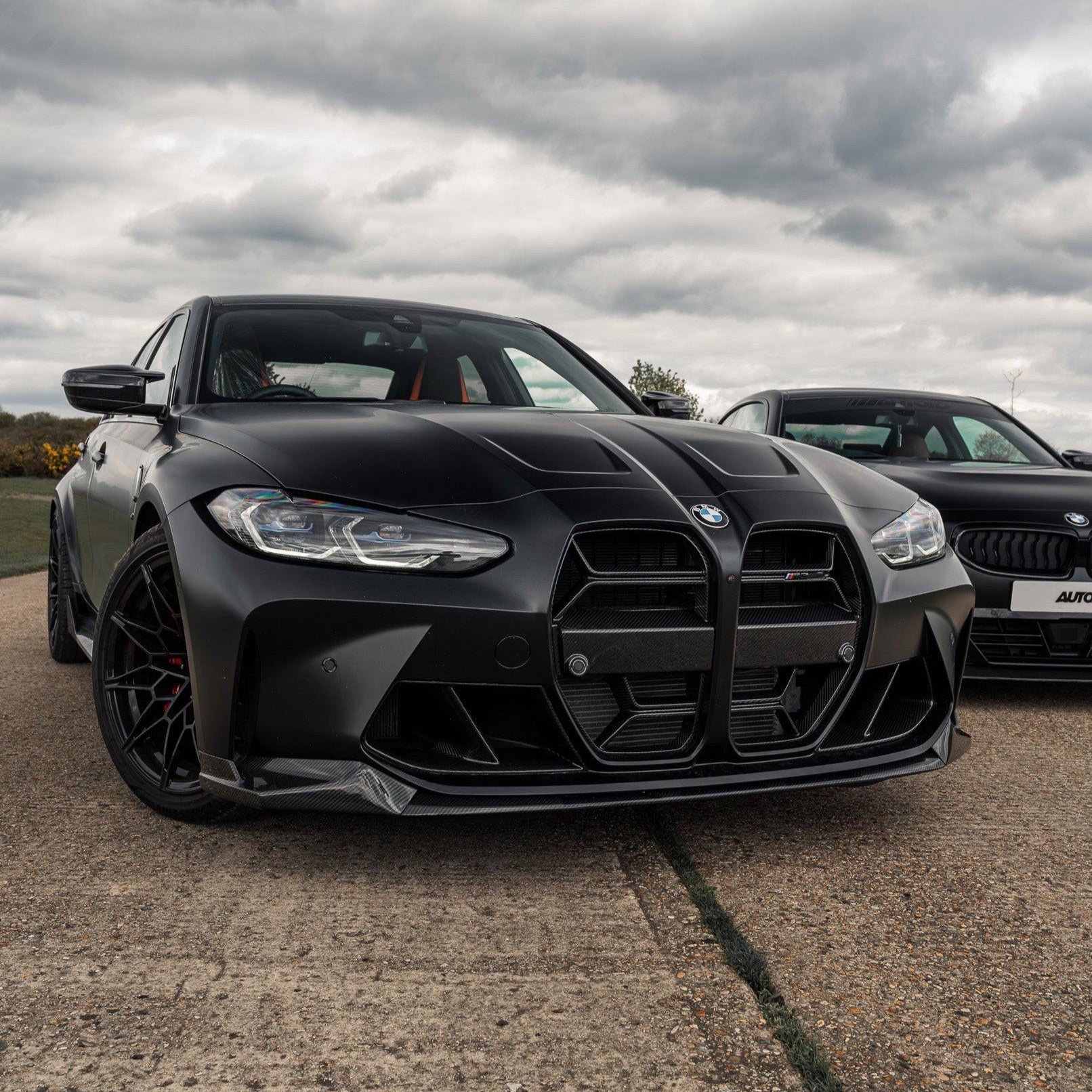 BMW M3 G80 G81 & BMW M4 G82 G83 Pre-Preg Carbon Fibre Front Splitter by FORM (2021+) FORM Industries