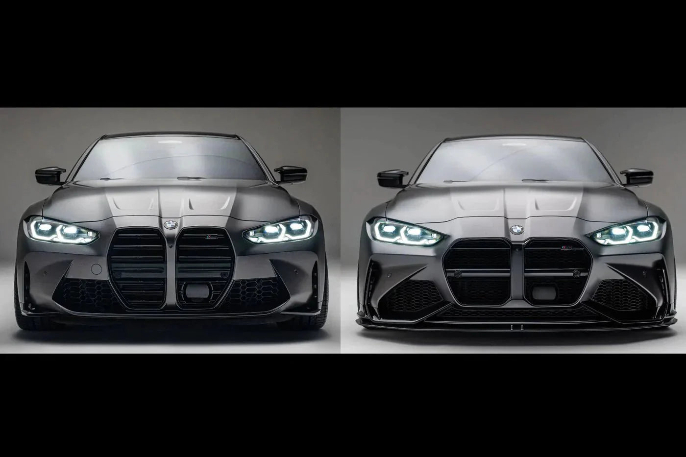 BMW M3 G80 G81 & M4 G82 G83 Carbon Fibre Splitter for Front Bumper by Adro (2021+)