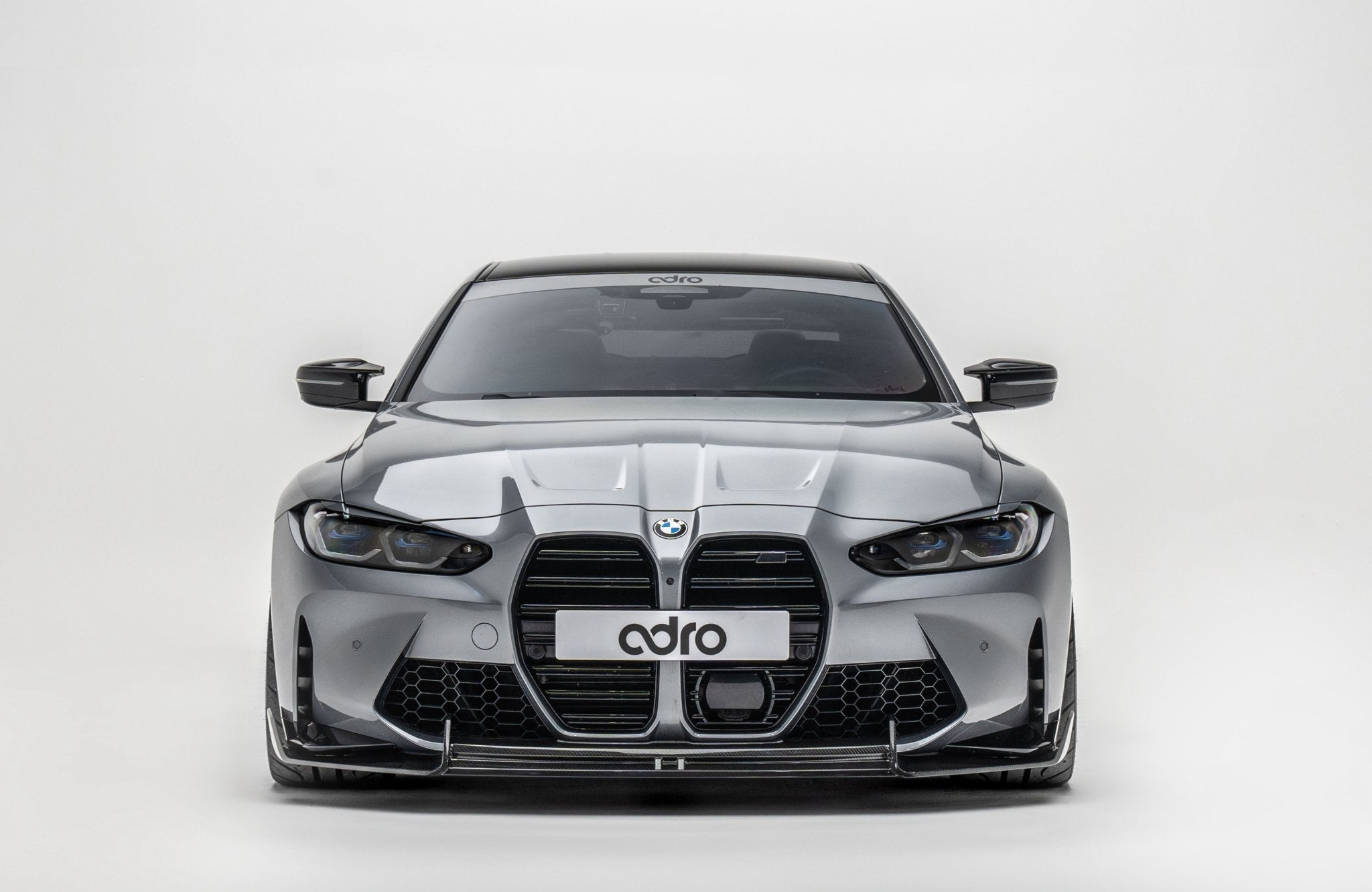 BMW M3 G80 G81 & M4 G82 G83 Dry Carbon Fibre Front Splitter by Adro (2021+)