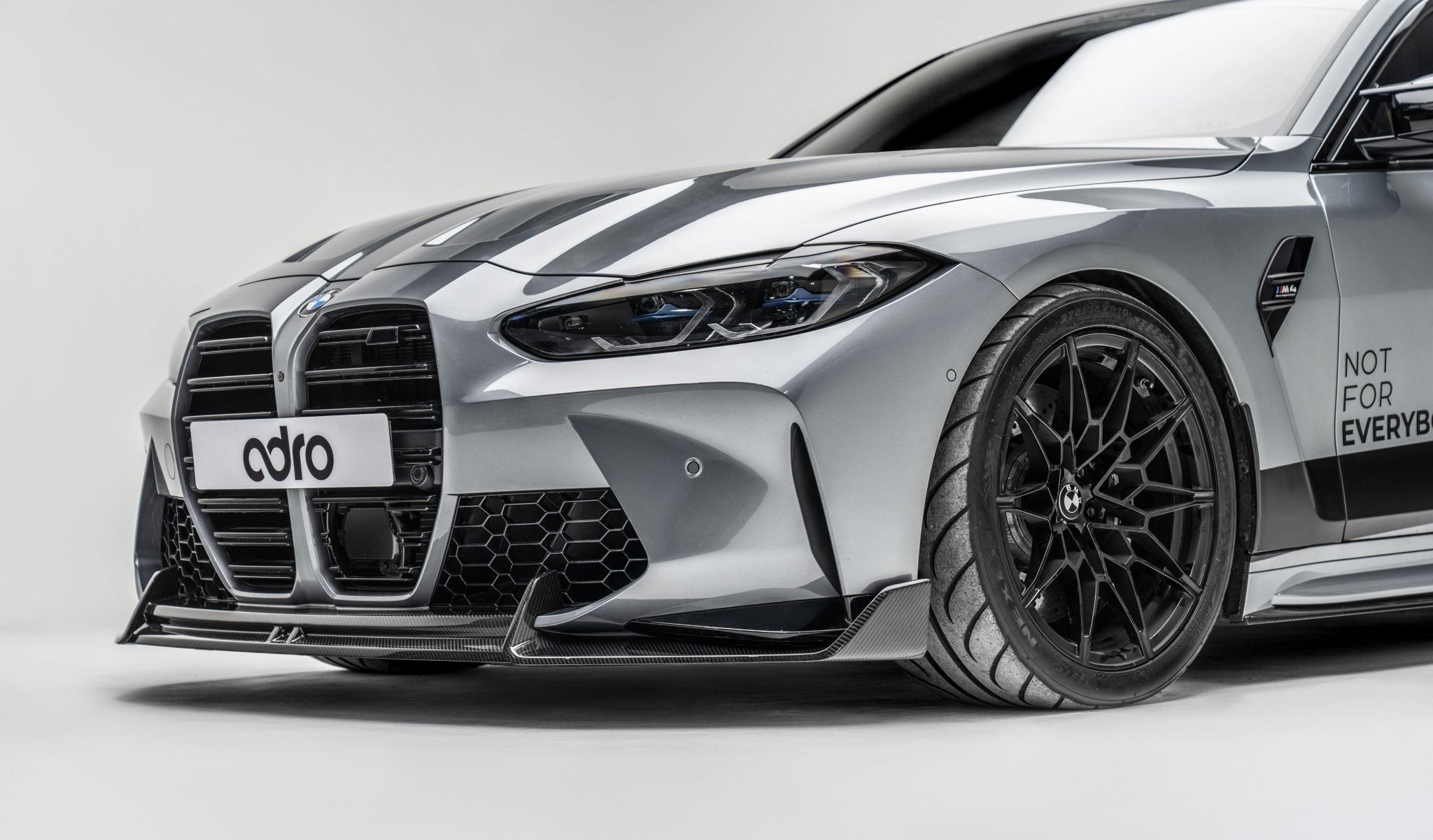 BMW M3 G80 G81 & M4 G82 G83 Dry Carbon Fibre Front Splitter by Adro (2021+)
