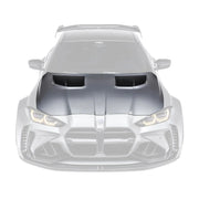 BMW M3 G80 & M4 G82 Dry Carbon Fibre Front Vented Bonnet by Adro (2021+)