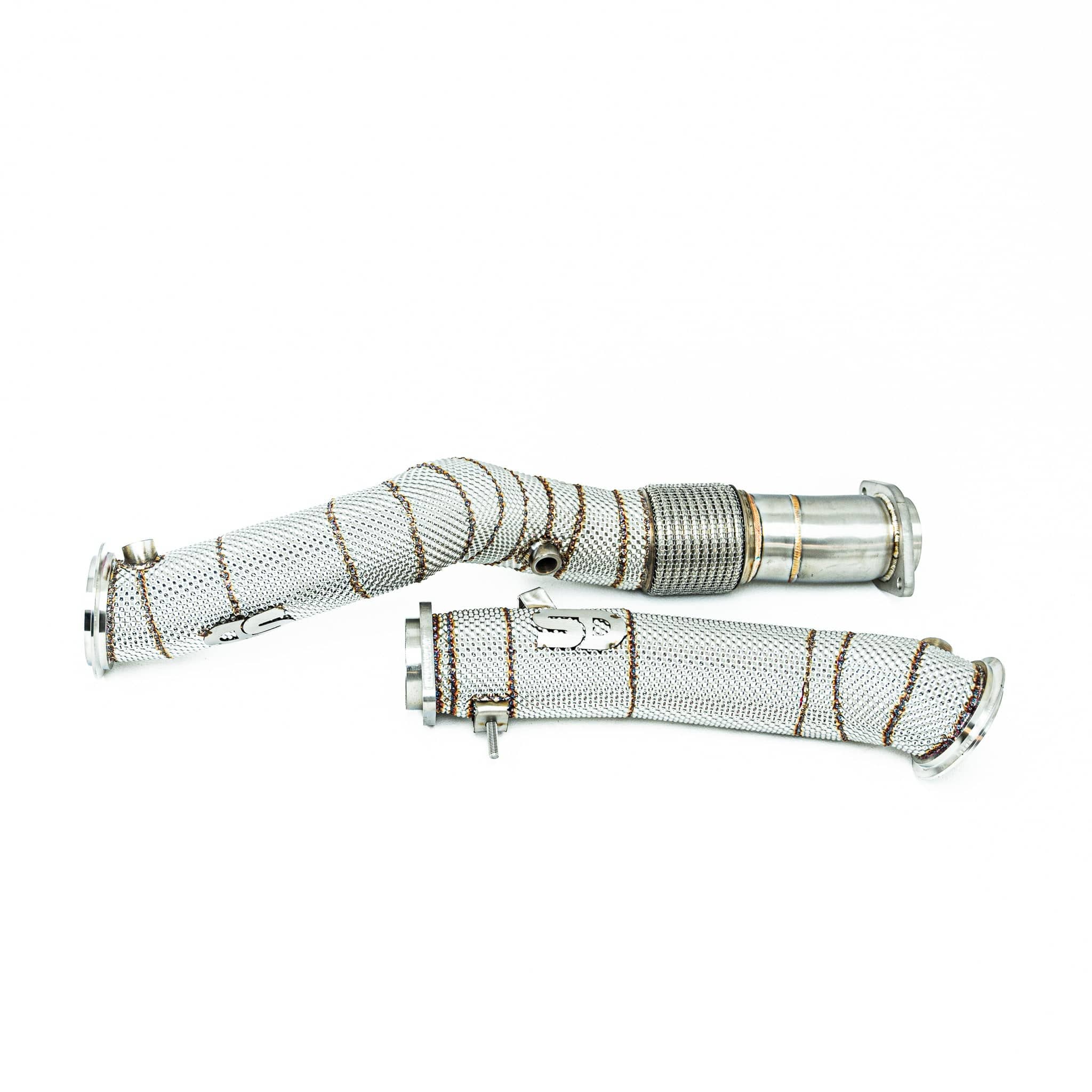 BMW M3 G80 & M4 G82 by FORM (S58) Decat Catless Downpipes with Heat Shield by FORM (2021+) FORM Industries