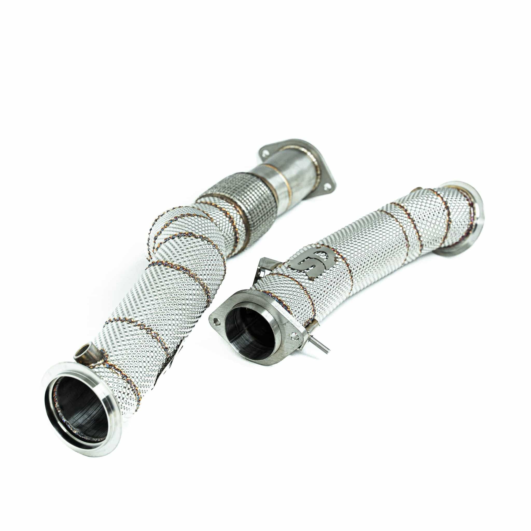 BMW M3 G80 & M4 G82 by FORM (S58) Decat Catless Downpipes with Heat Shield by FORM (2021+) FORM Industries