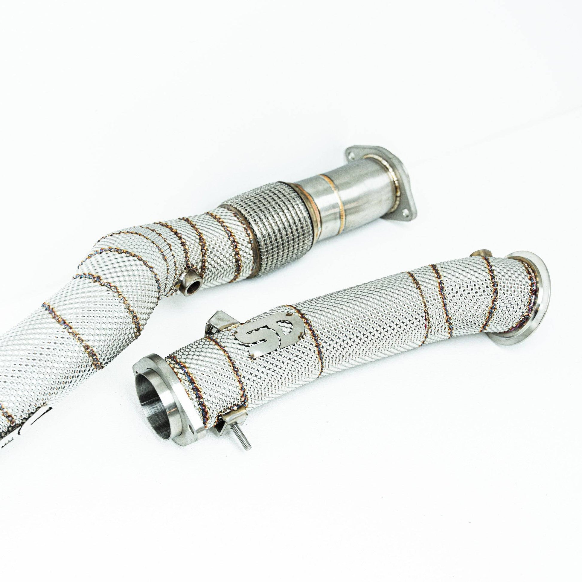 BMW M3 G80 & M4 G82 by FORM (S58) Decat Catless Downpipes with Heat Shield by FORM (2021+) FORM Industries
