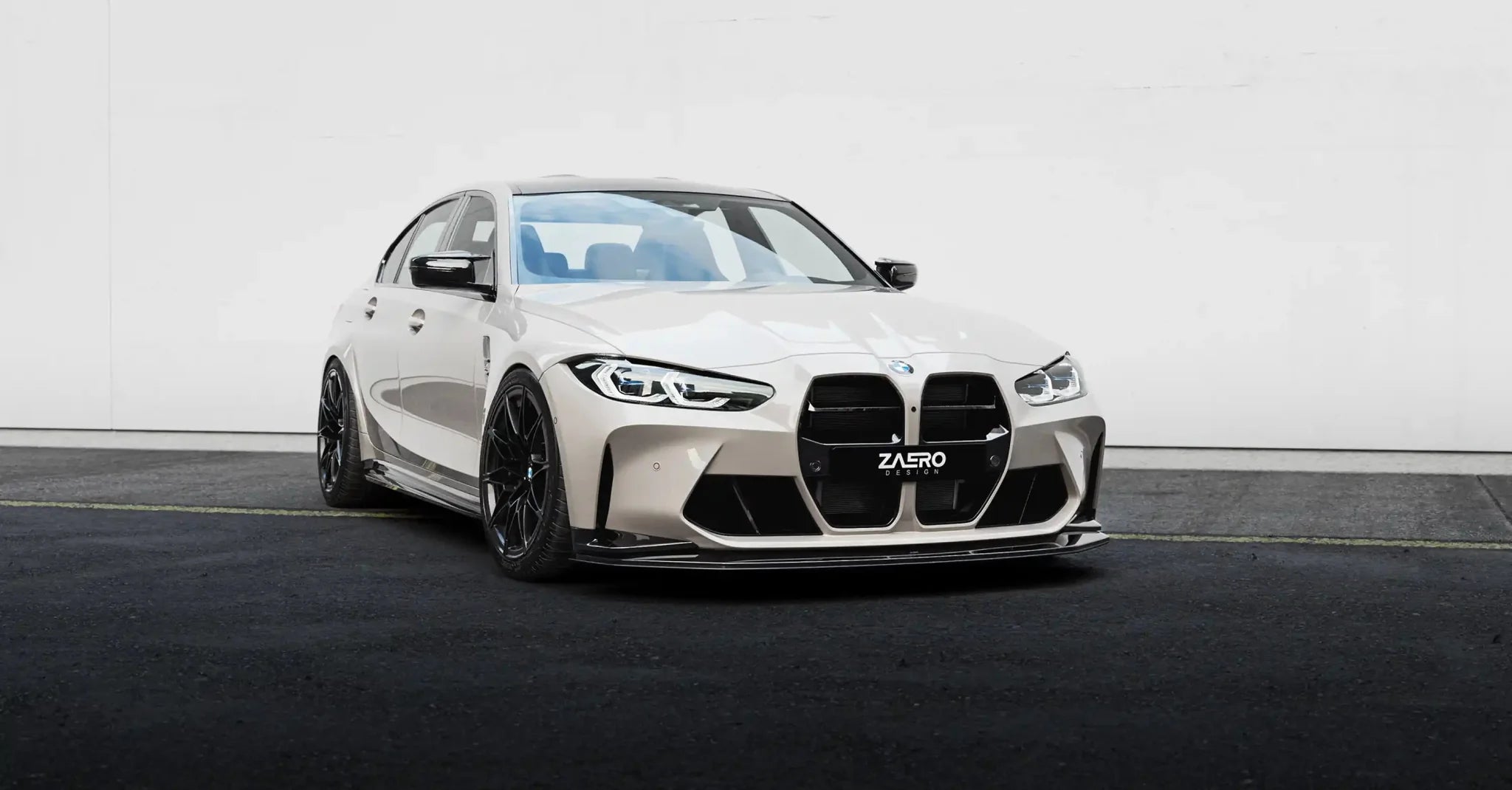 BMW M3 G80 Saloon Gloss Black Body Kit by ZAERO