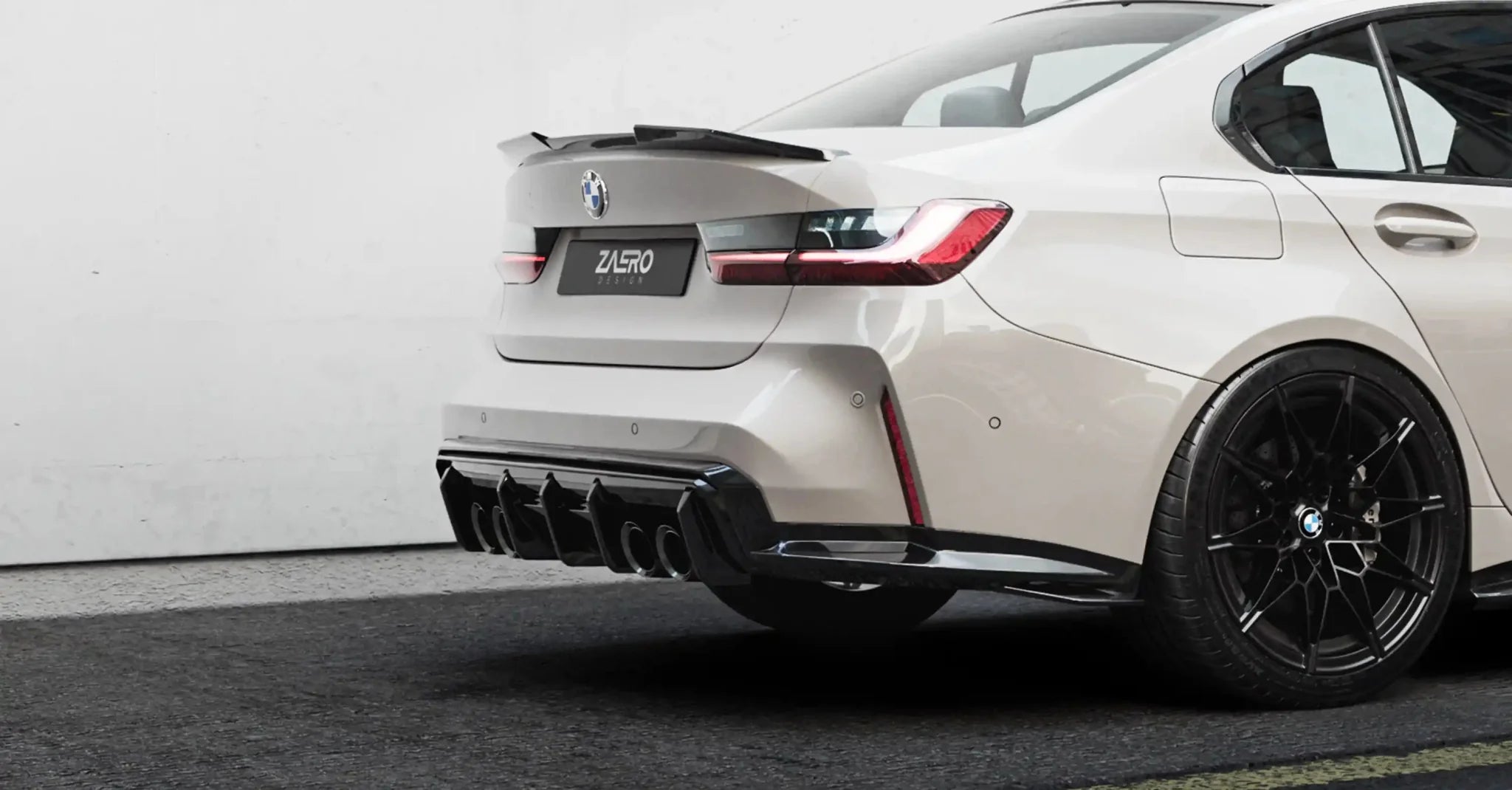 BMW M3 G80 Saloon Gloss Black Body Kit by ZAERO