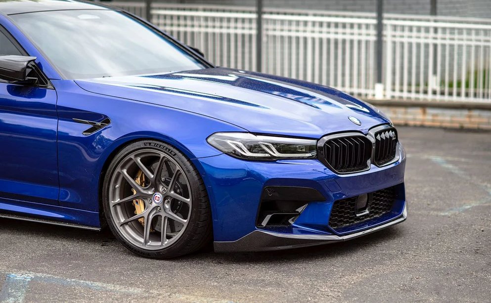 BMW M5 F90 LCI Carbon Fibre Front Splitter by FORM (2020-2023) FORM Industries