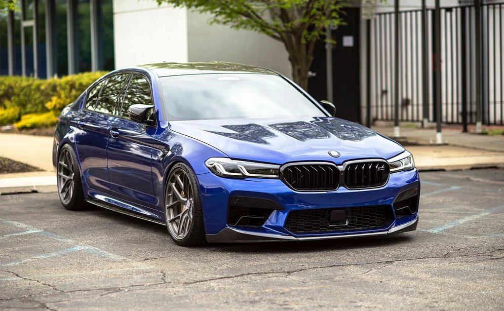 BMW M5 F90 LCI Carbon Fibre Front Splitter by FORM (2020-2023) FORM Industries