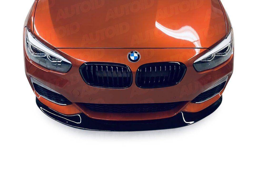 Gloss Black GTS Front Splitter for BMW 1 Series, M135i & M140i LCI by FORM (2015-2019, F20 F21) FORM Industries