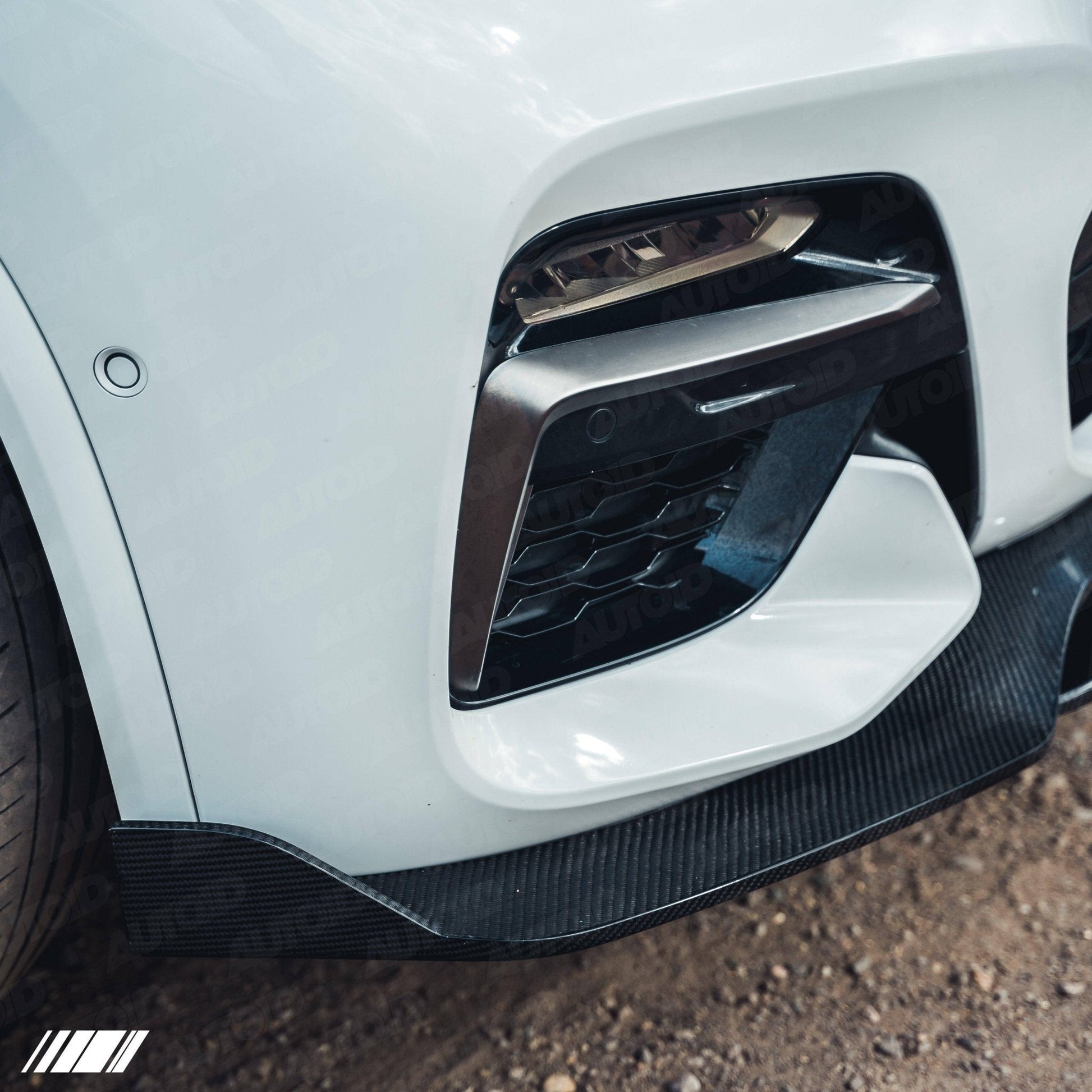 BMW X3 G01 & X4 G02 Pre-LCI Carbon Fibre Competition Front Splitter by FORM (2017-2021) FORM Industries
