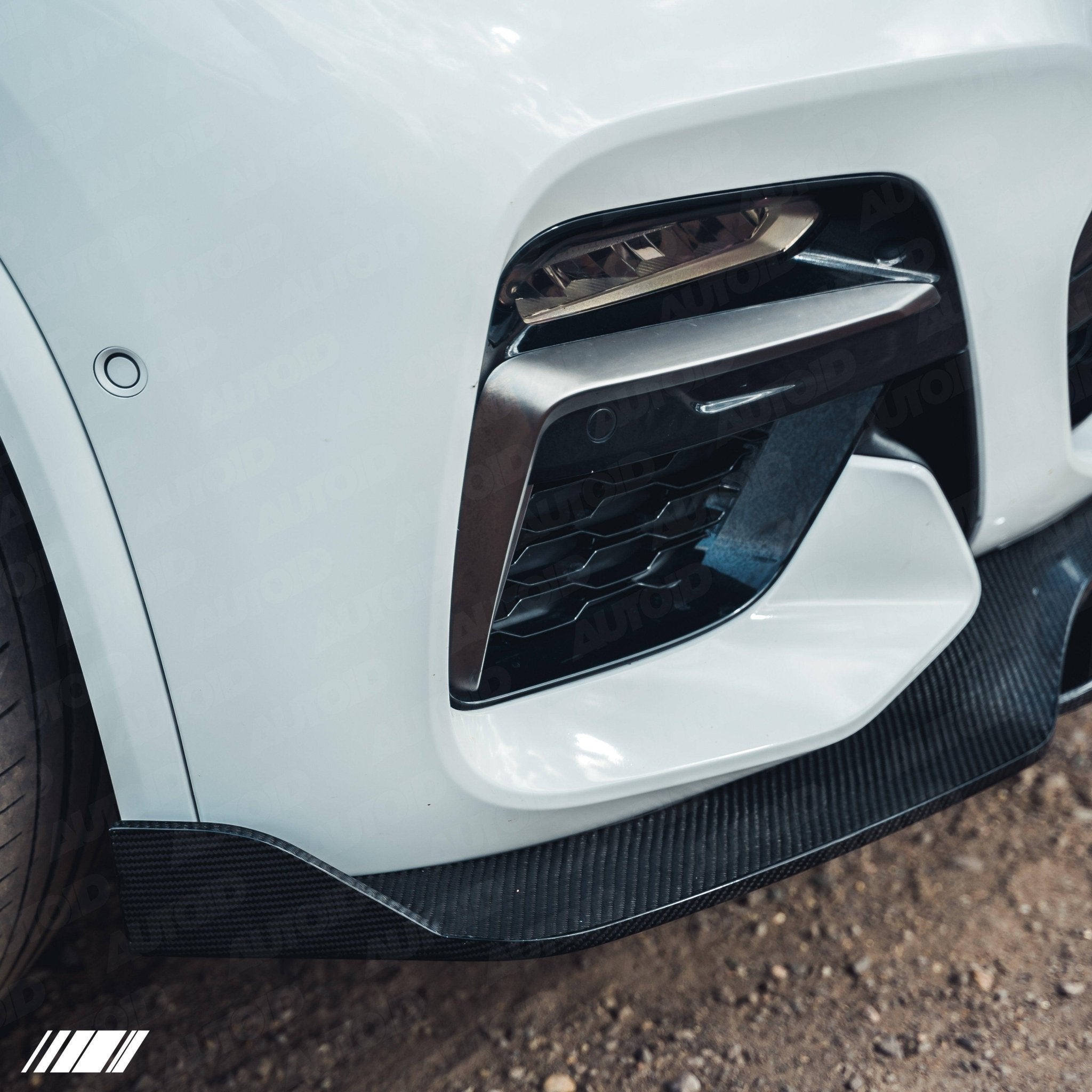 BMW X3 G01 & X4 G02 Pre-LCI Carbon Fibre Competition Front Splitter by FORM (2017-2021) FORM Industries